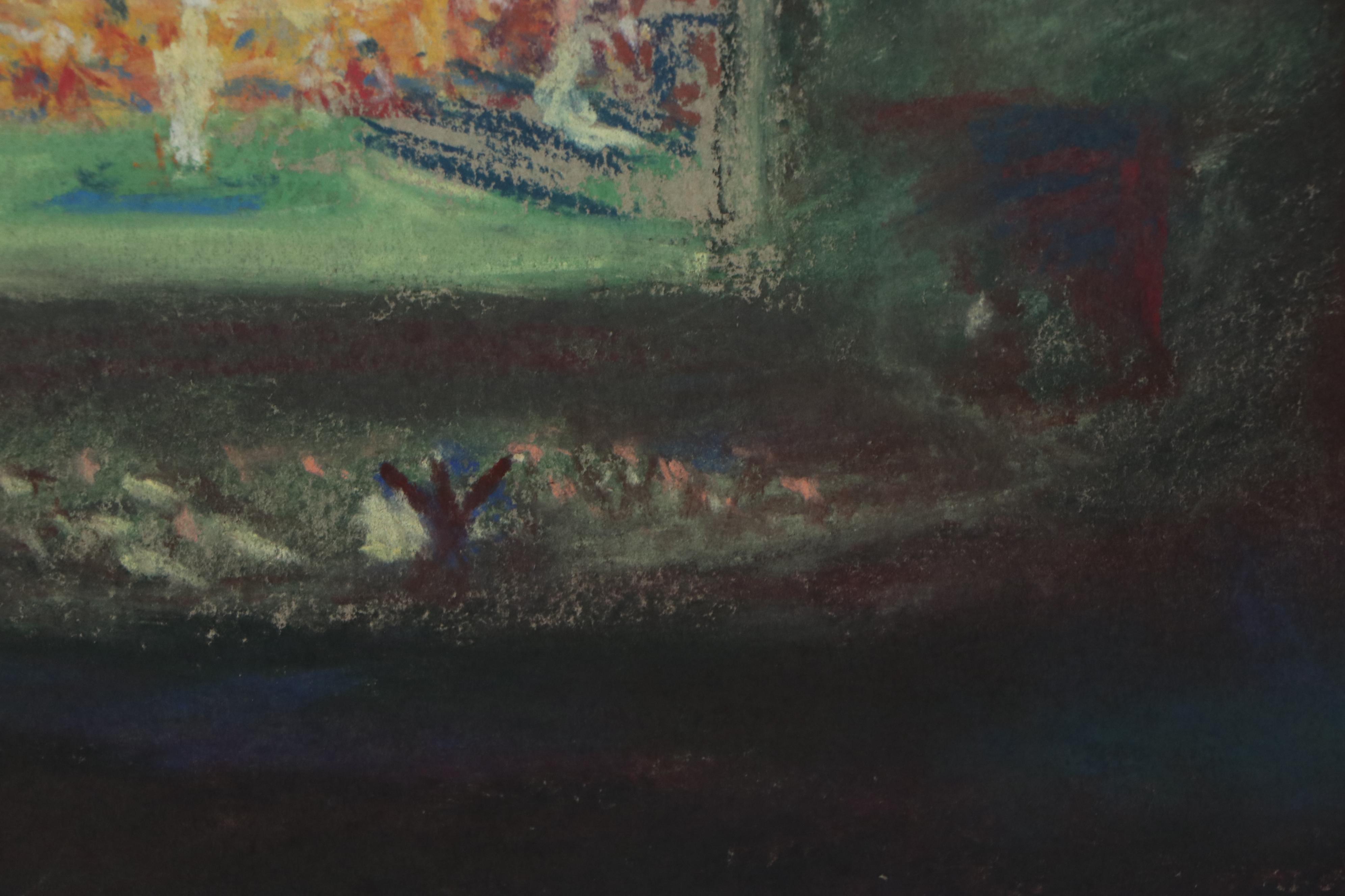 Rabbi Frederick Solomon Pastel Drawings, Mid-20th Century