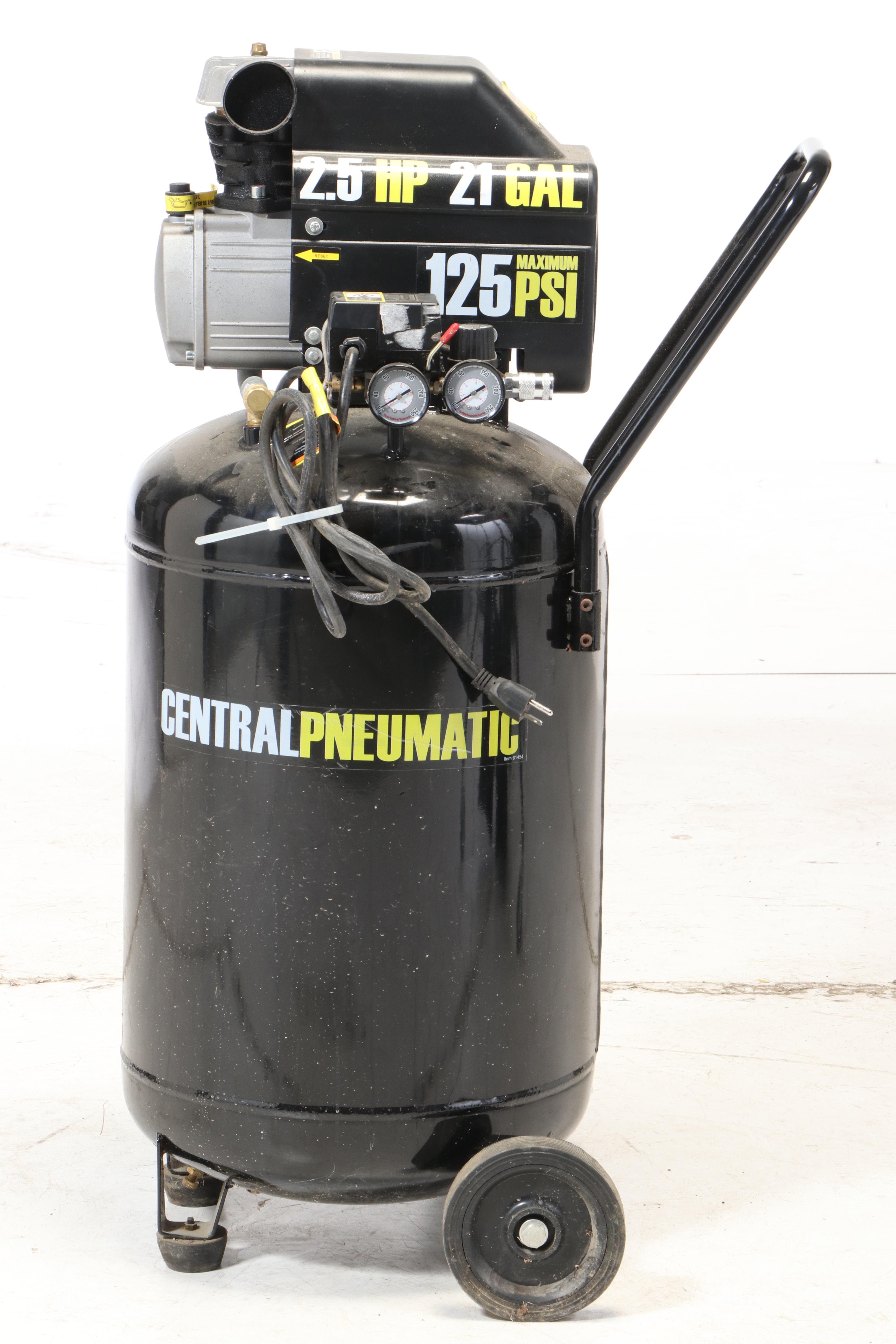 Central Pneumatic 21-Gallon Air Compressor