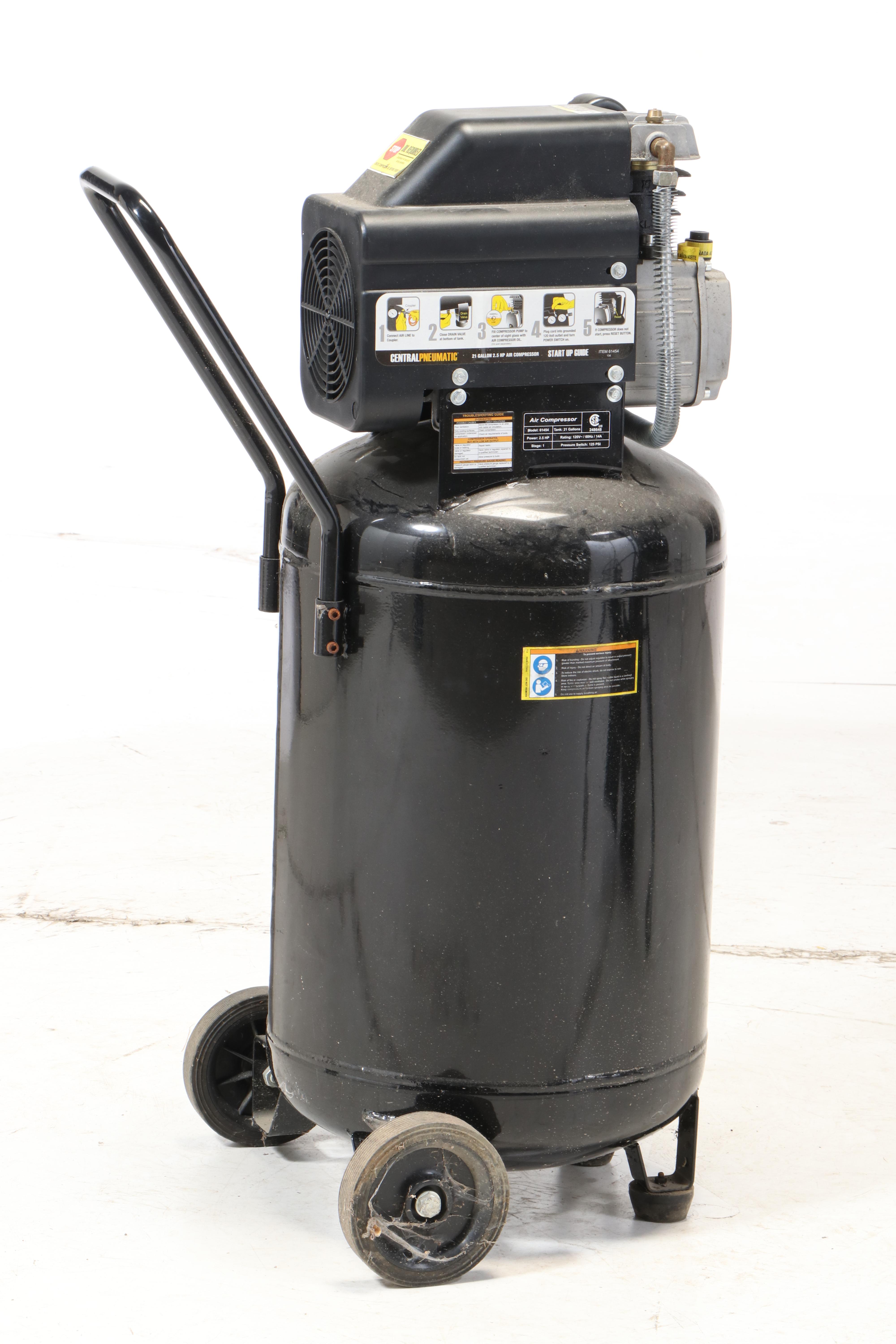 Central Pneumatic 21-Gallon Air Compressor