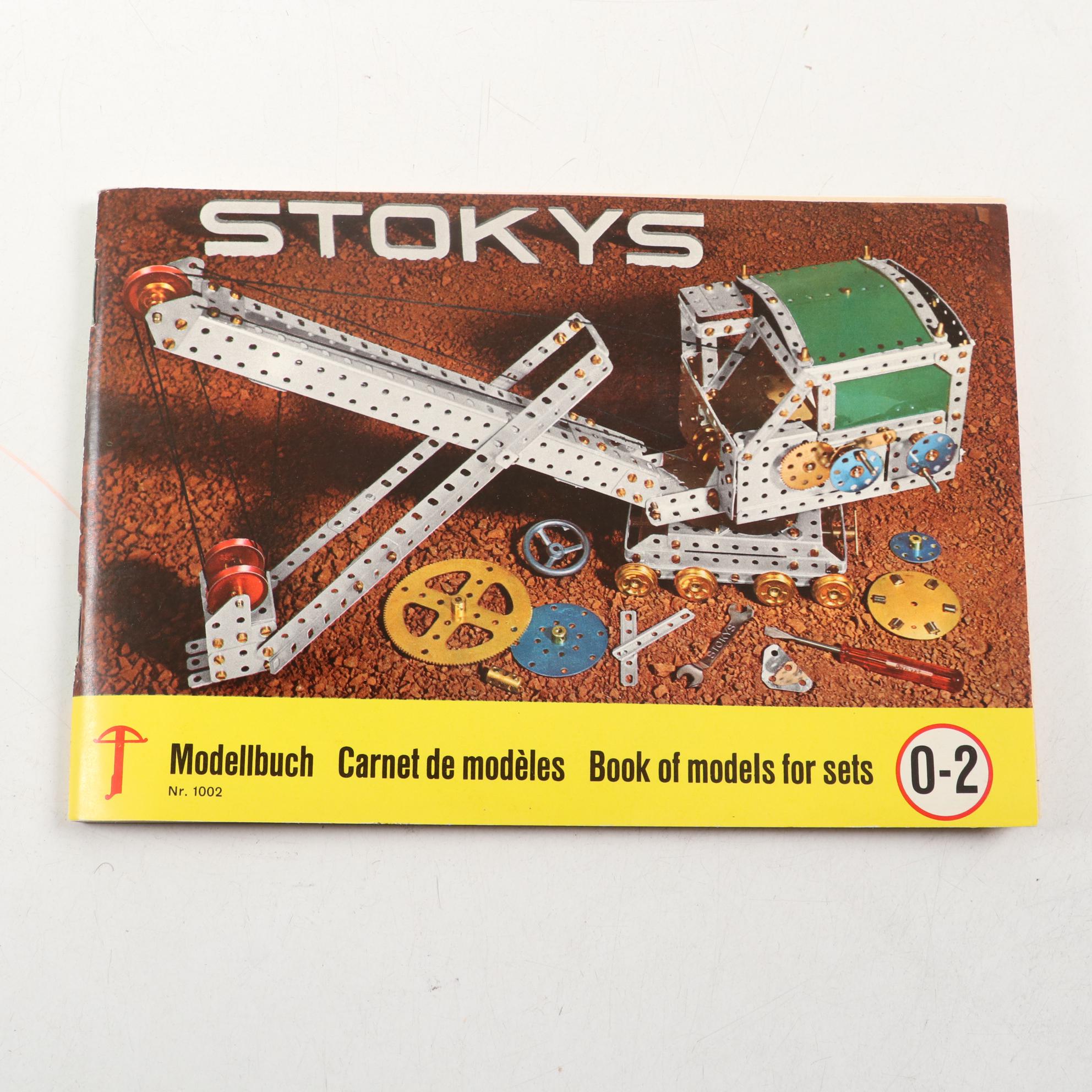 Model Building Books Including "Gilbert Erector Sets," "Stokys," and Others