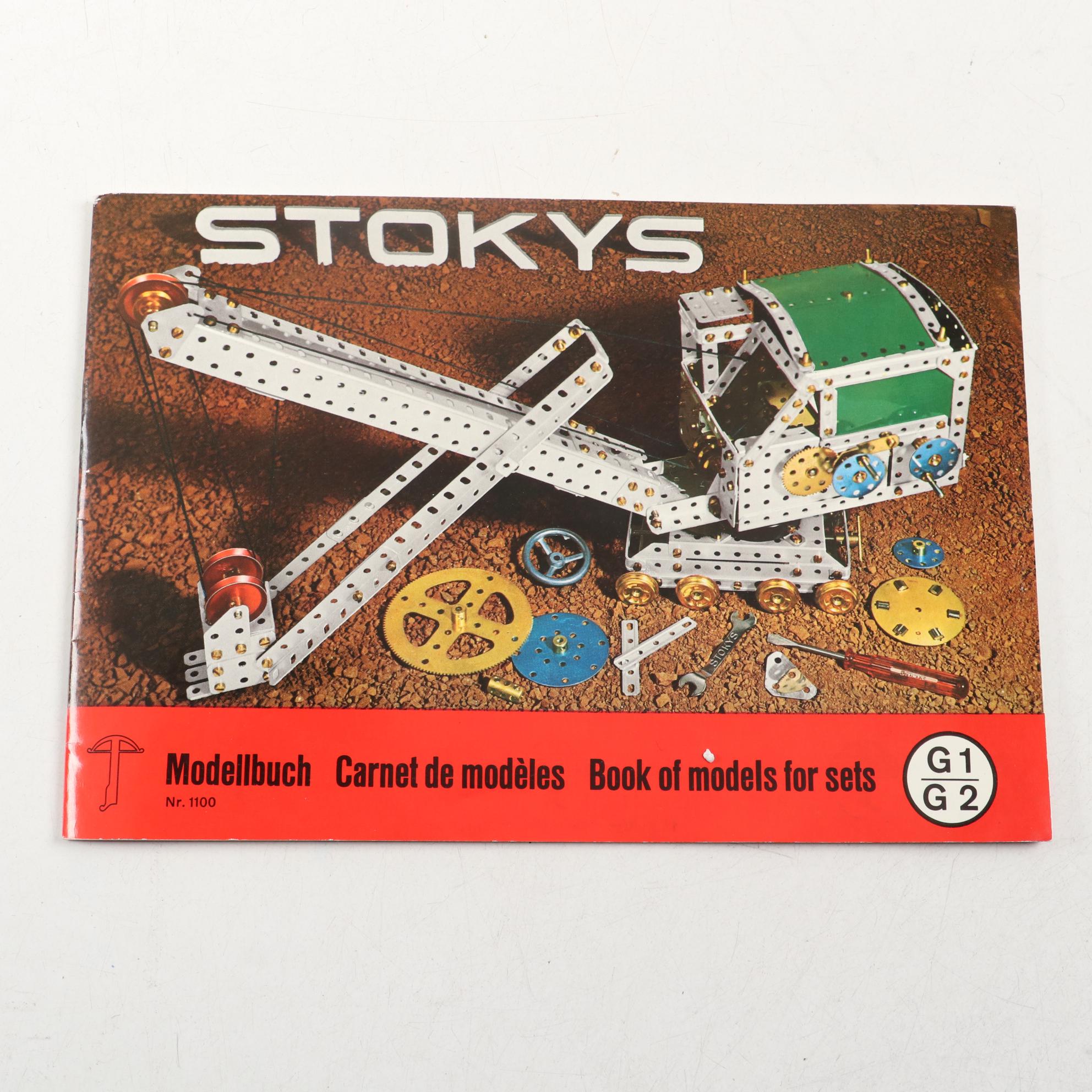 Model Building Books Including "Gilbert Erector Sets," "Stokys," and Others