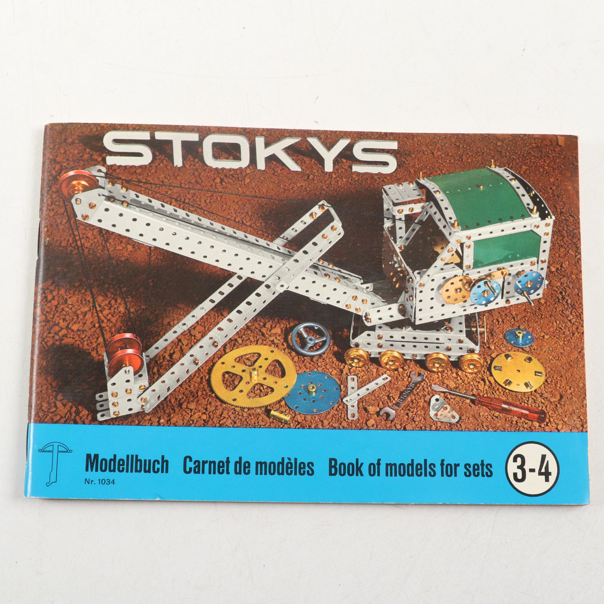Model Building Books Including "Gilbert Erector Sets," "Stokys," and Others