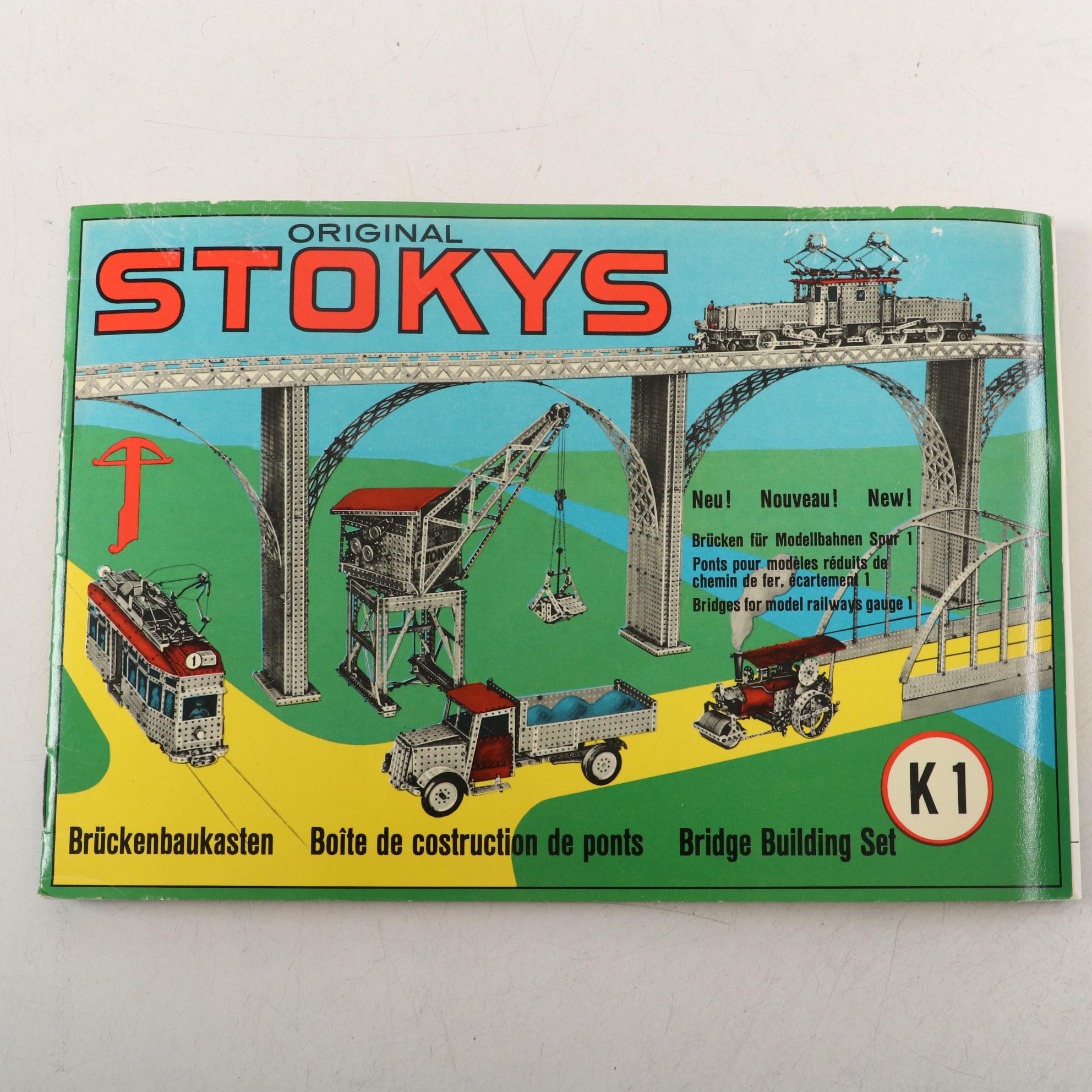 Model Building Books Including "Gilbert Erector Sets," "Stokys," and Others