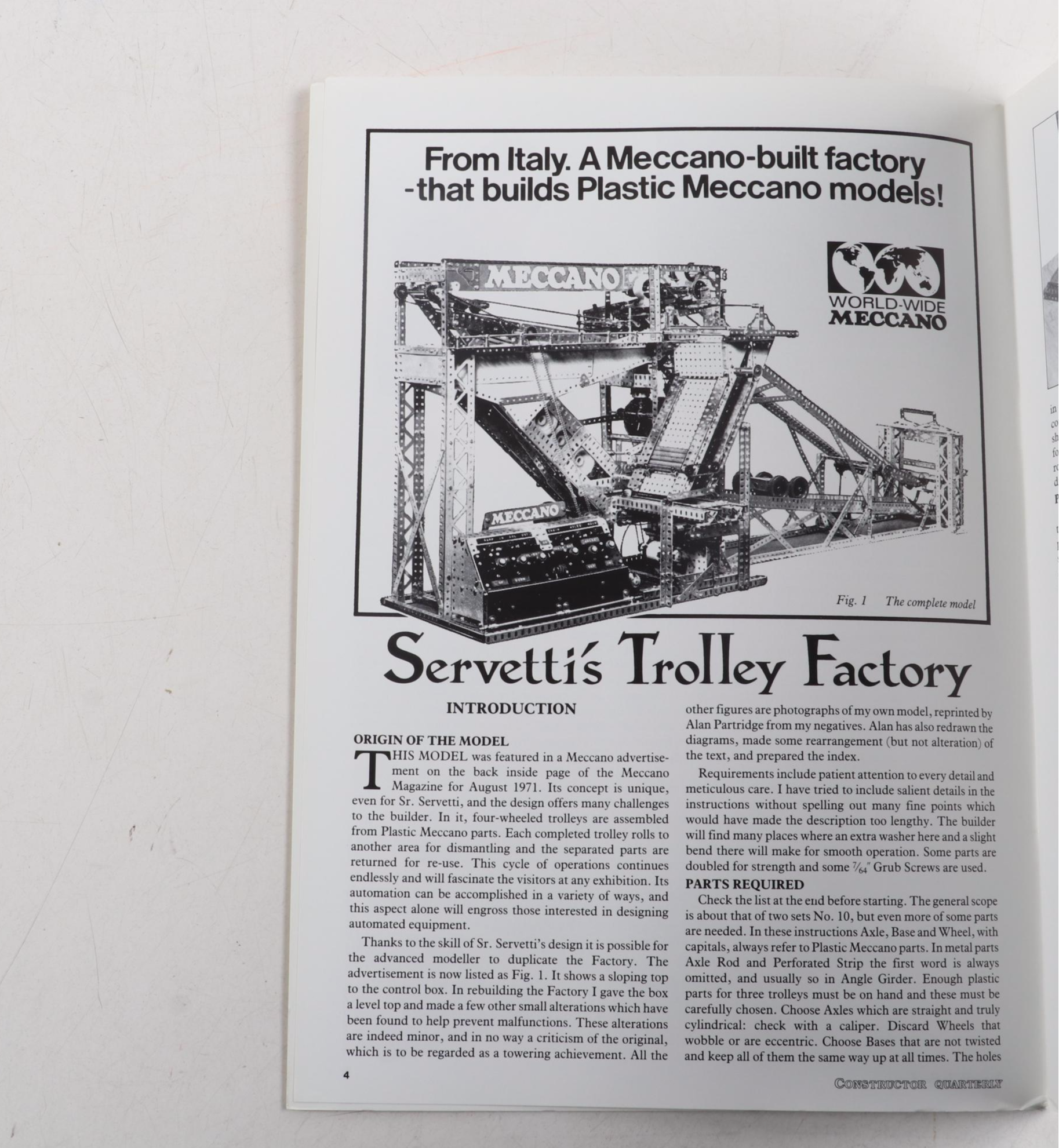 Model Building Books Including "Gilbert Erector Sets," "Stokys," and Others