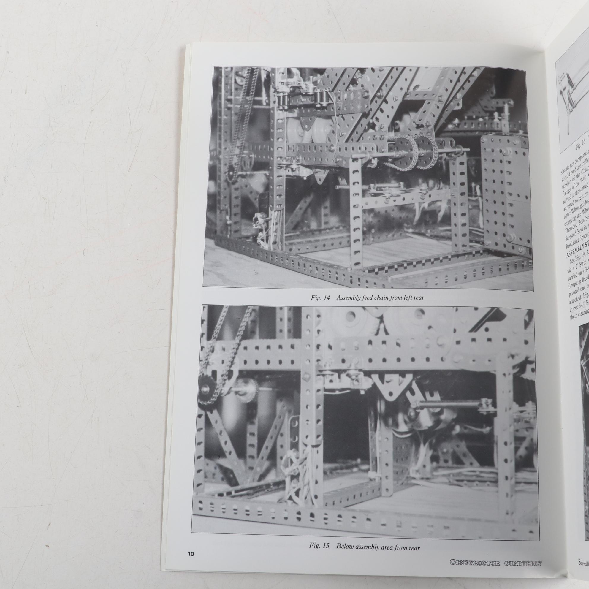 Model Building Books Including "Gilbert Erector Sets," "Stokys," and Others