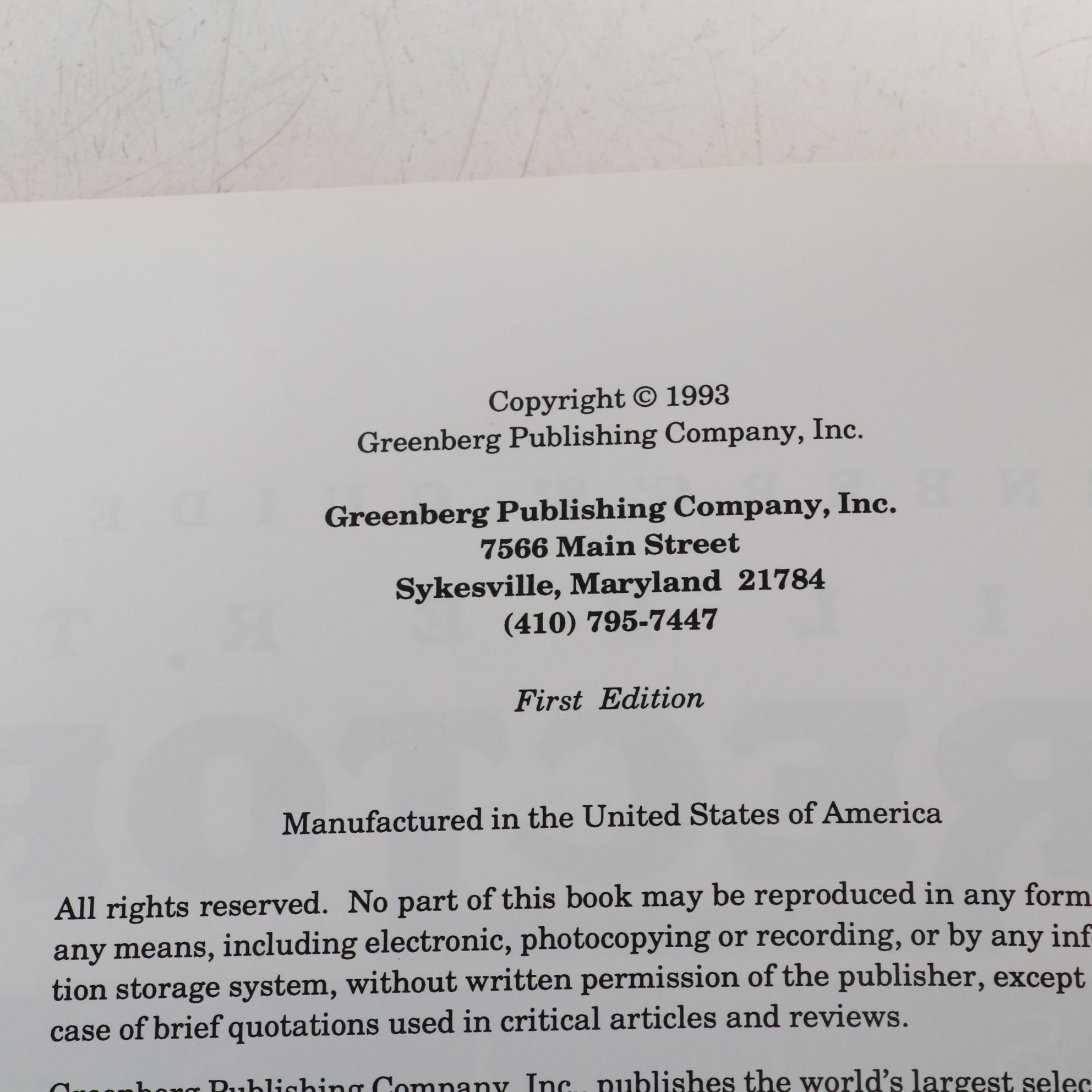 Model Building Books Including "Gilbert Erector Sets," "Stokys," and Others