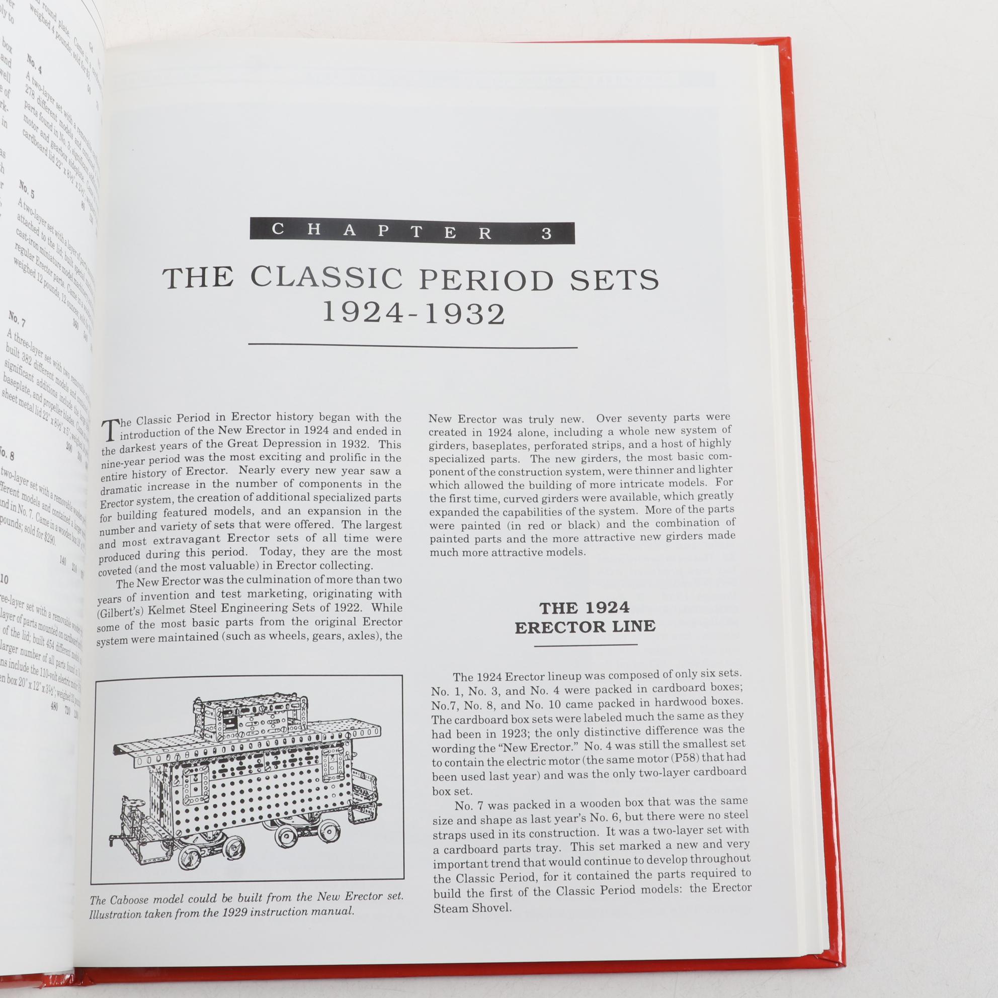 Model Building Books Including "Gilbert Erector Sets," "Stokys," and Others