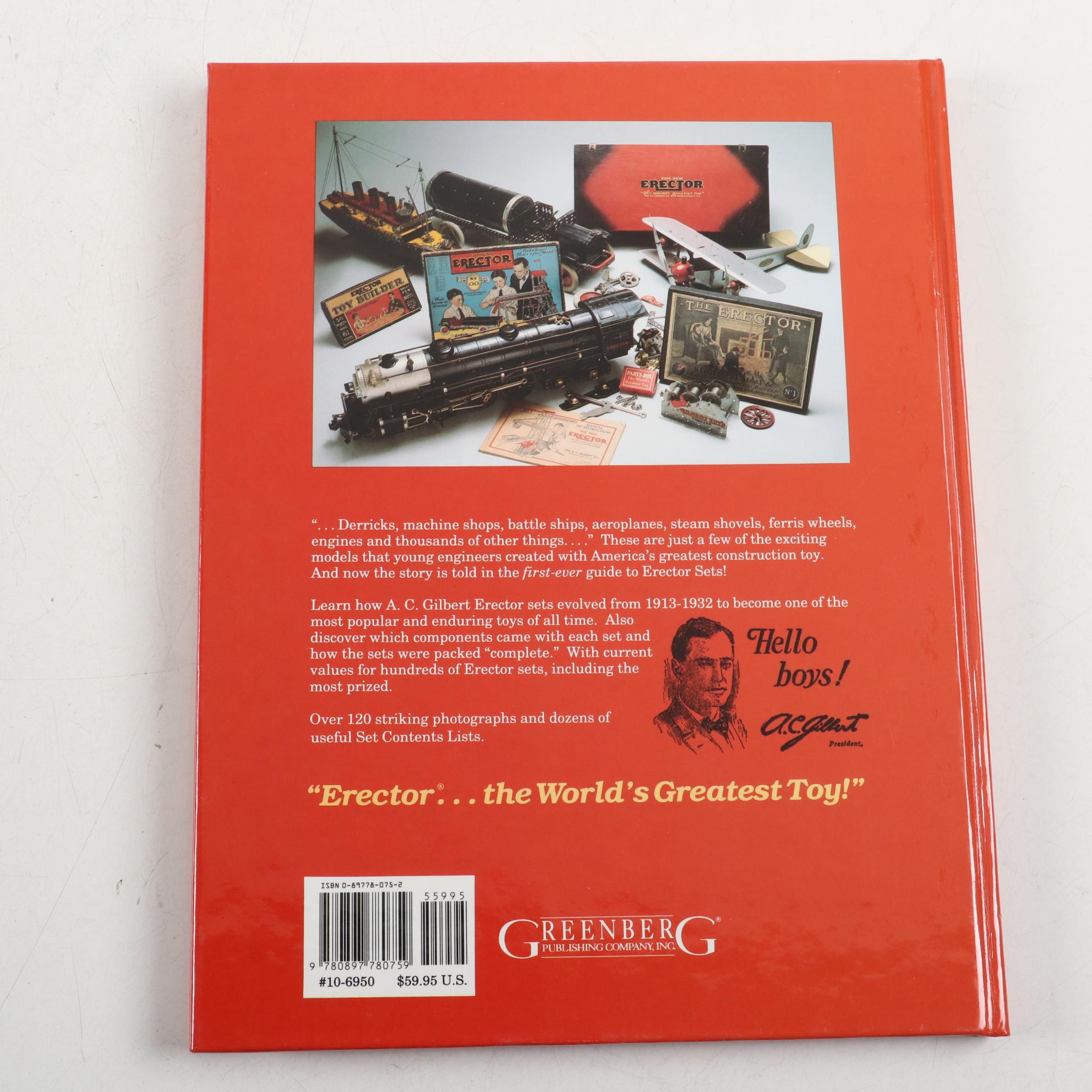 Model Building Books Including "Gilbert Erector Sets," "Stokys," and Others