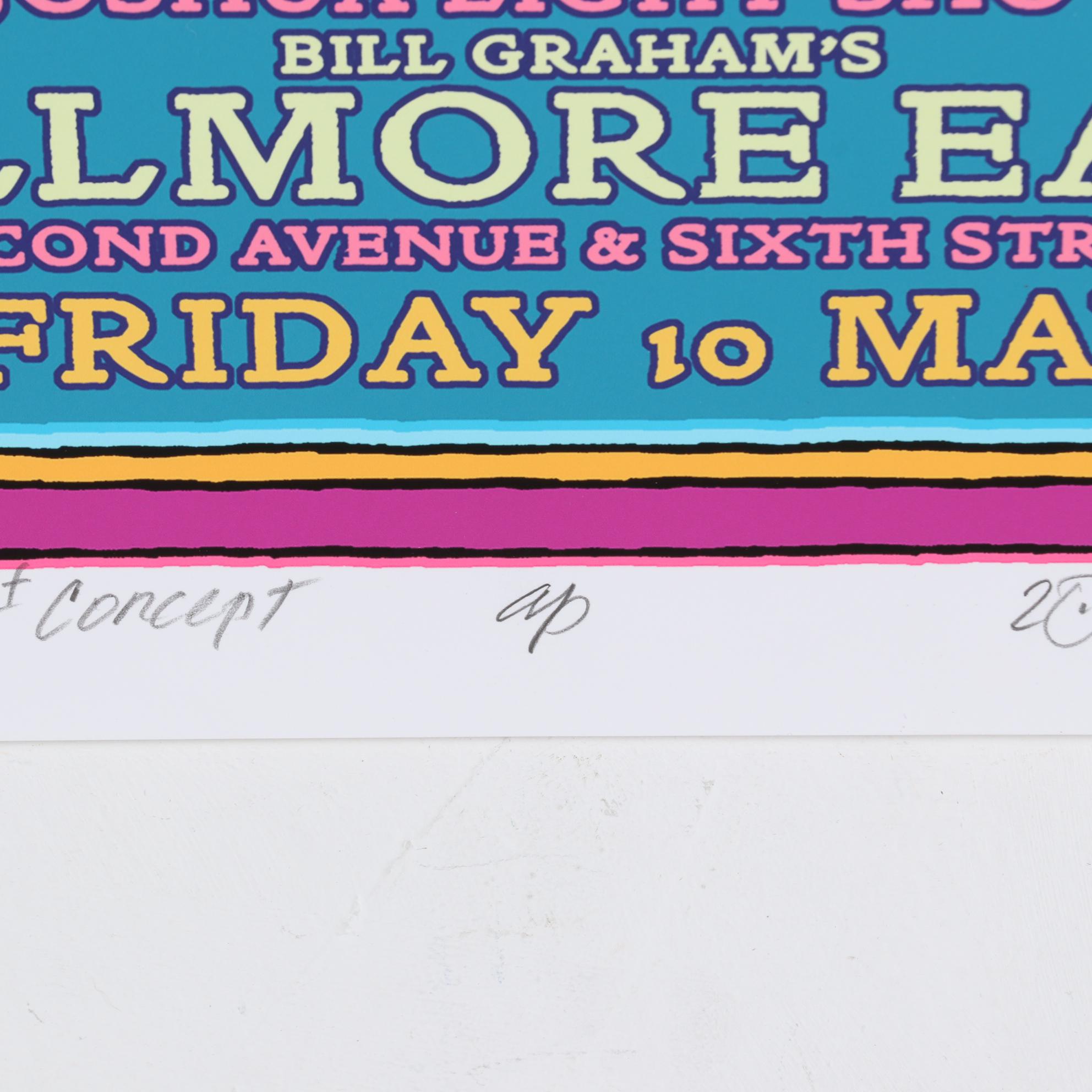 David Edward Byrd Giclée "Jimi Hendrix Experience - 1st Concept," 2021