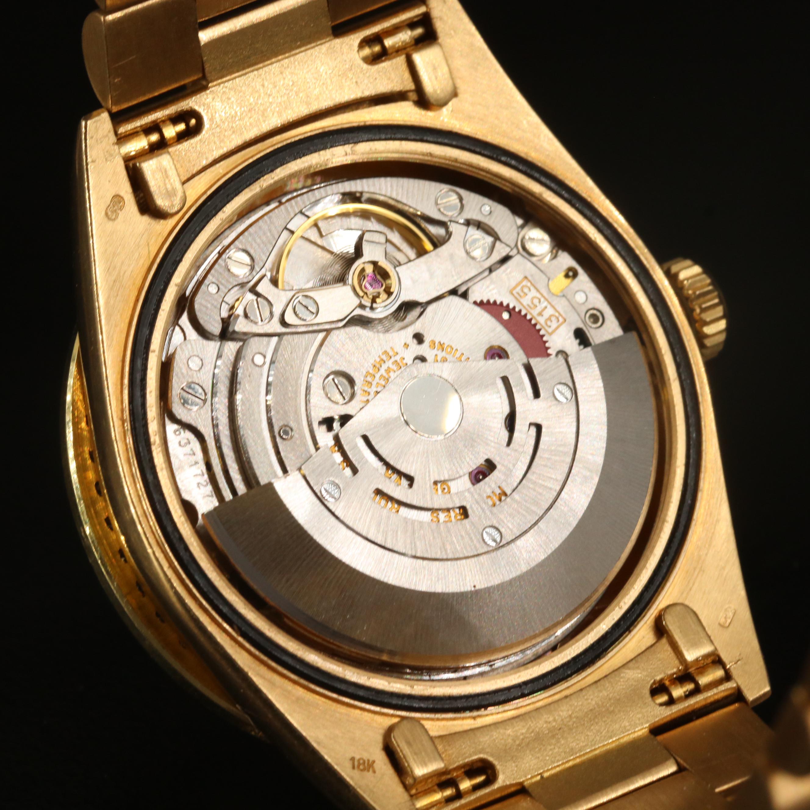 18K and 1.66 CTW Diamond Rolex "Day/Date President" Automatic Watch