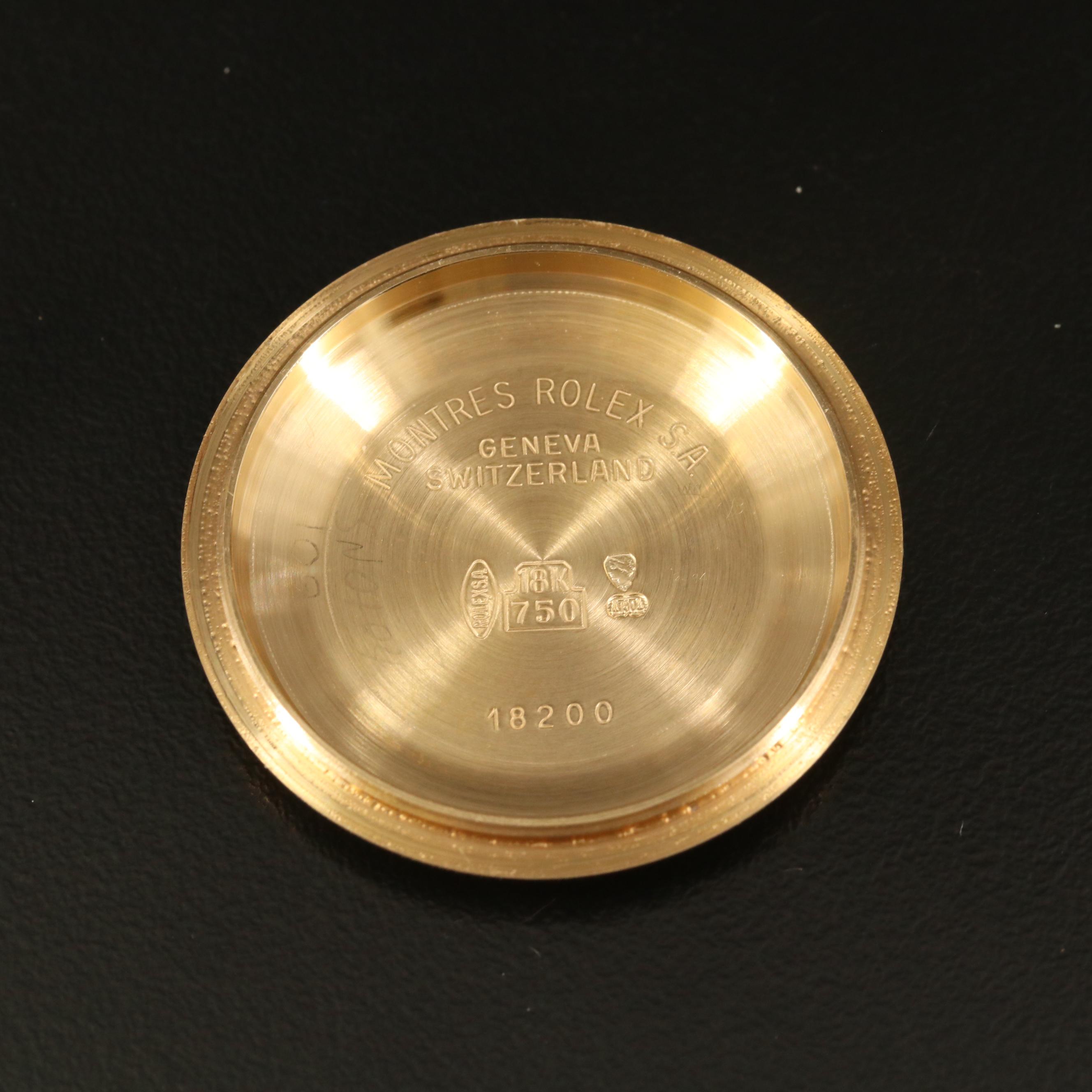 18K and 1.66 CTW Diamond Rolex "Day/Date President" Automatic Watch