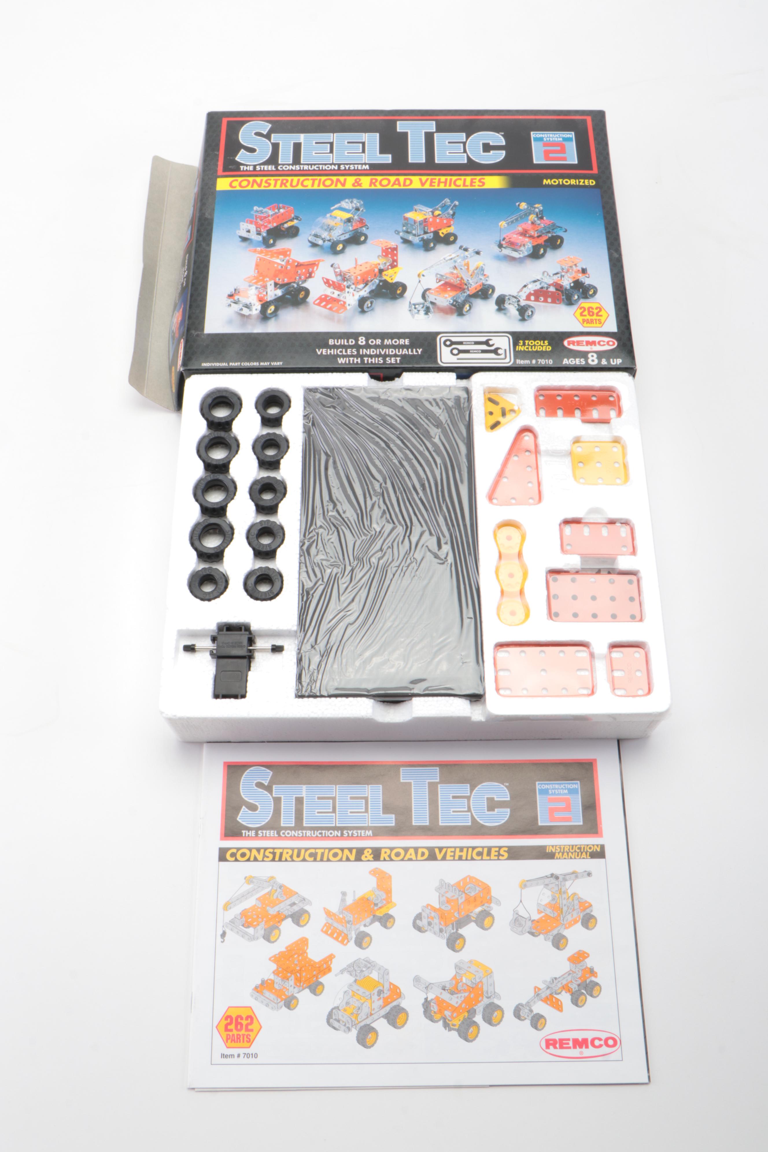 Meccano and Steel Tec STEM Vehicle Model Kits