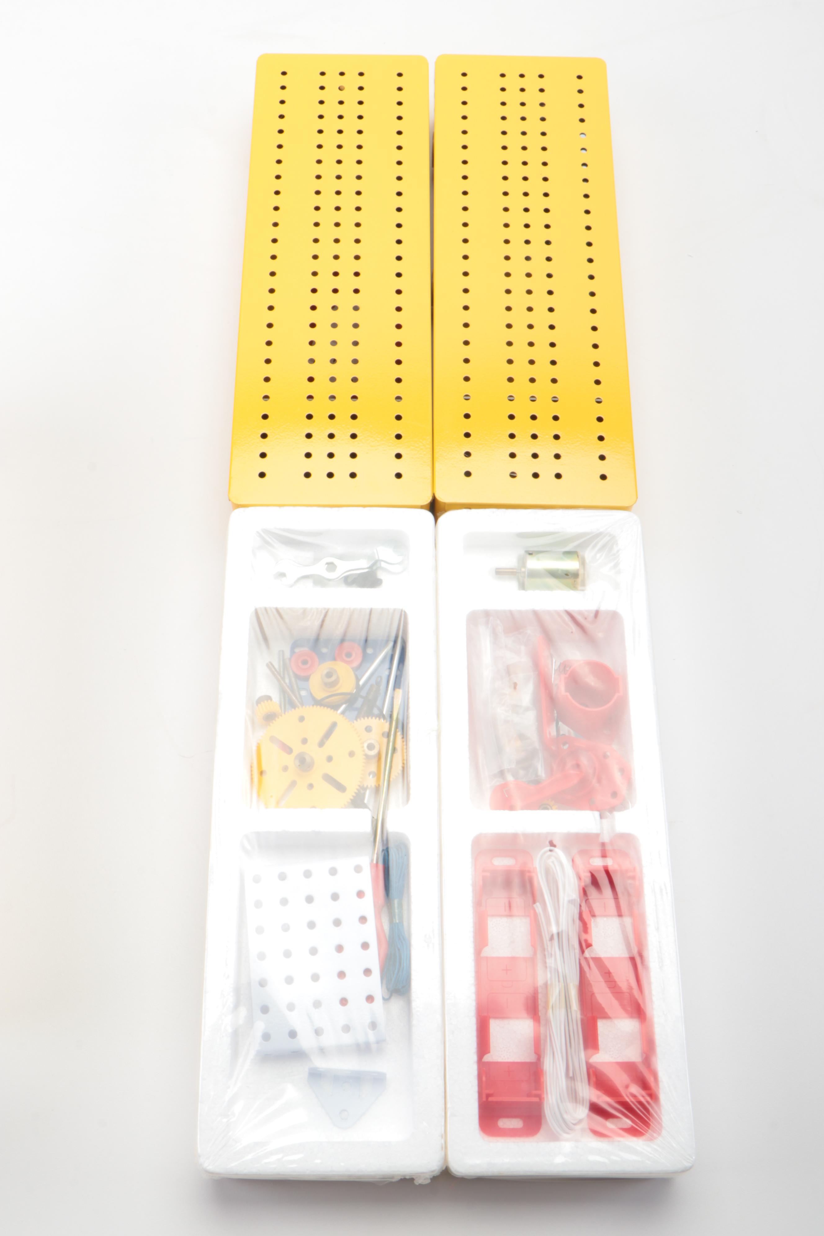 Meccano and Steel Tec STEM Vehicle Model Kits