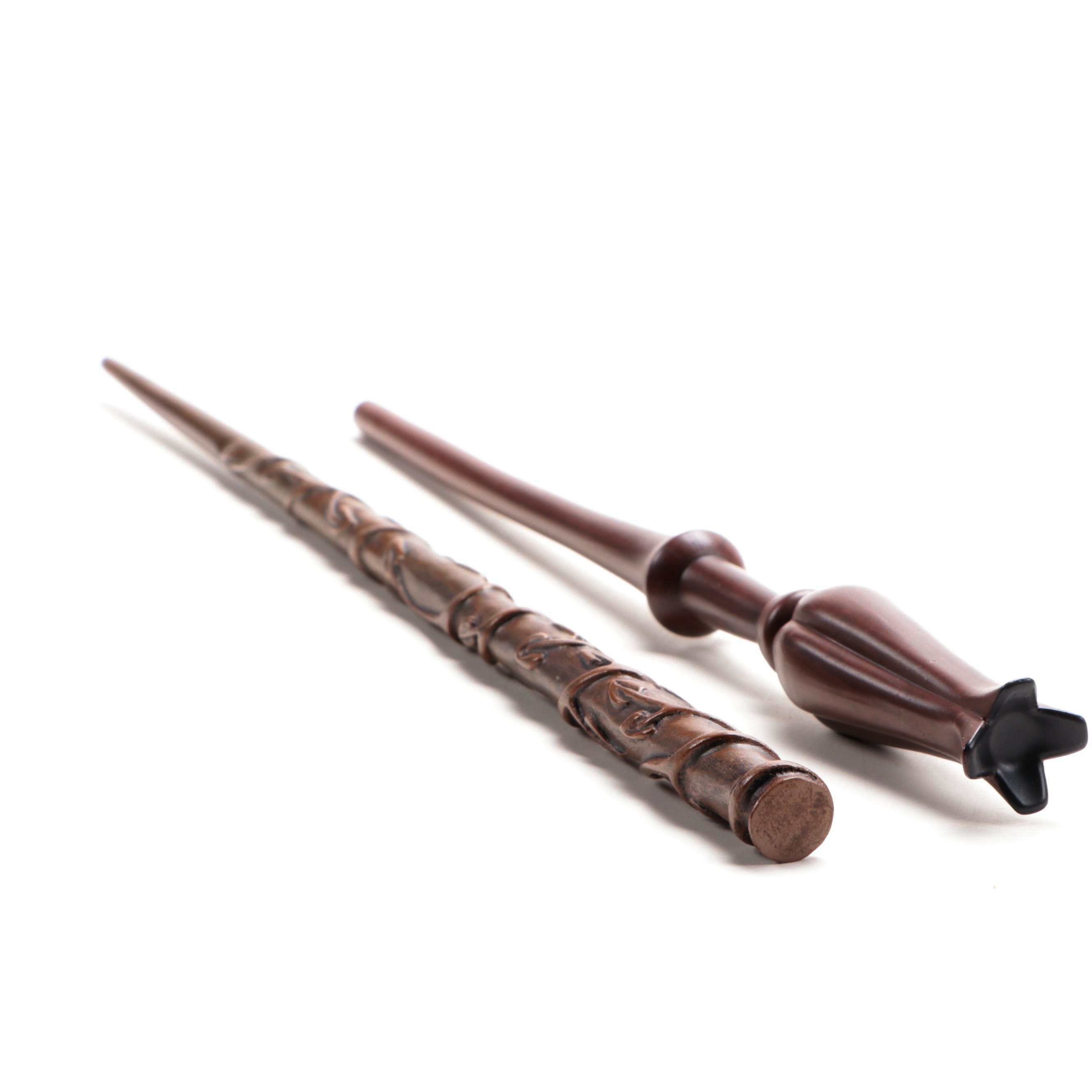 Harry Potter Wands Featuring Hermione and Luna Lovegood