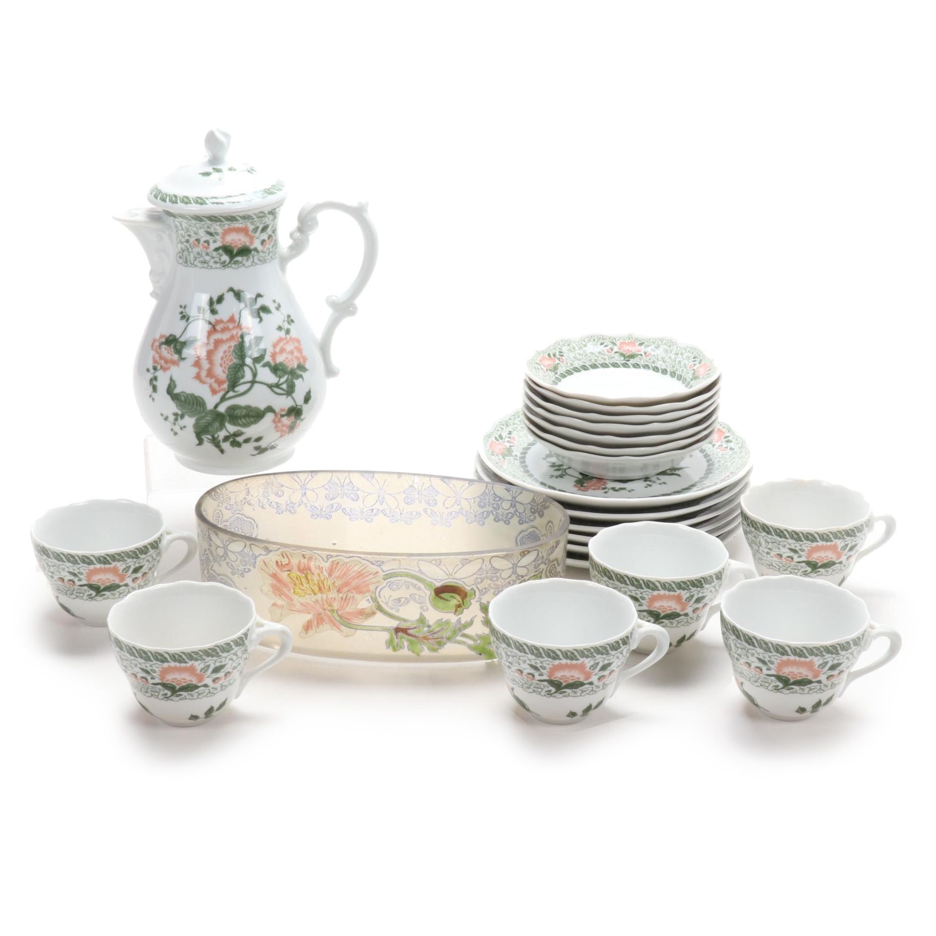 Hutschenreuther Porcelain Tea Service Set