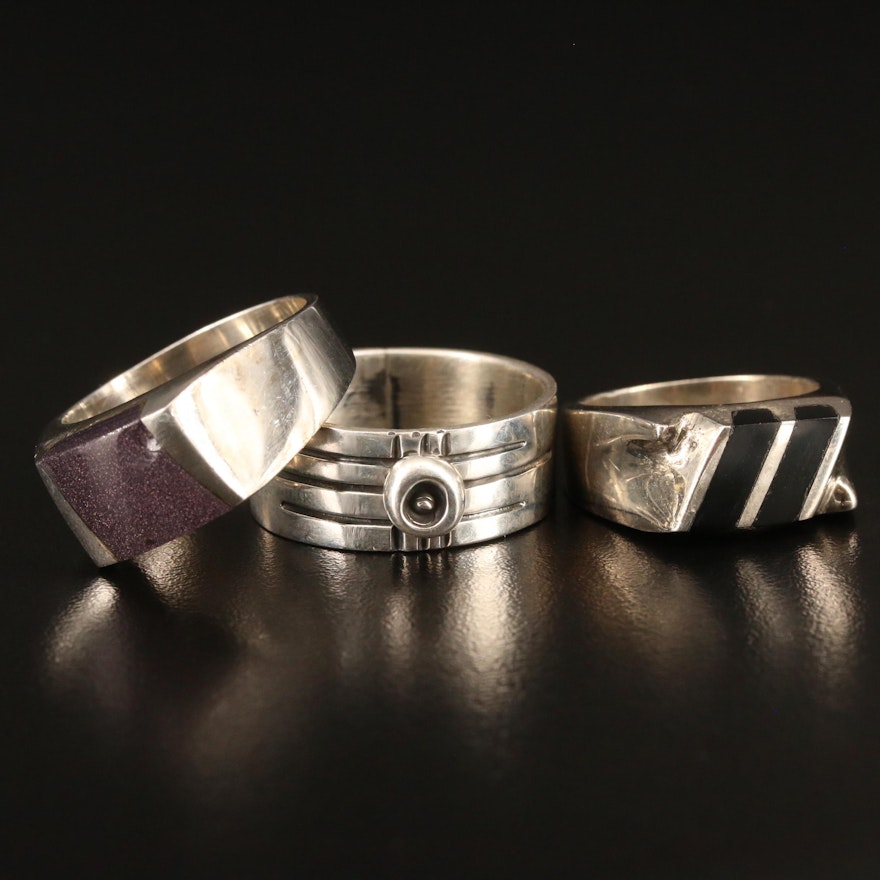 Vintage Mexican Sterling Silver Rings