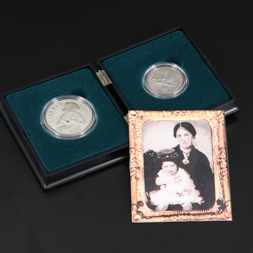 1995 Civil War Two-Coin Commemorative Set