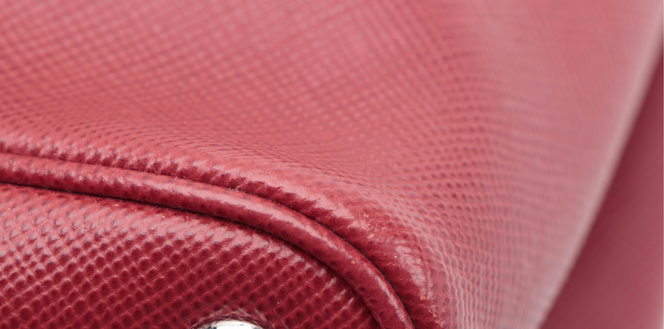 Prada Red Saffiano Lux Leather Large Flap Satchel