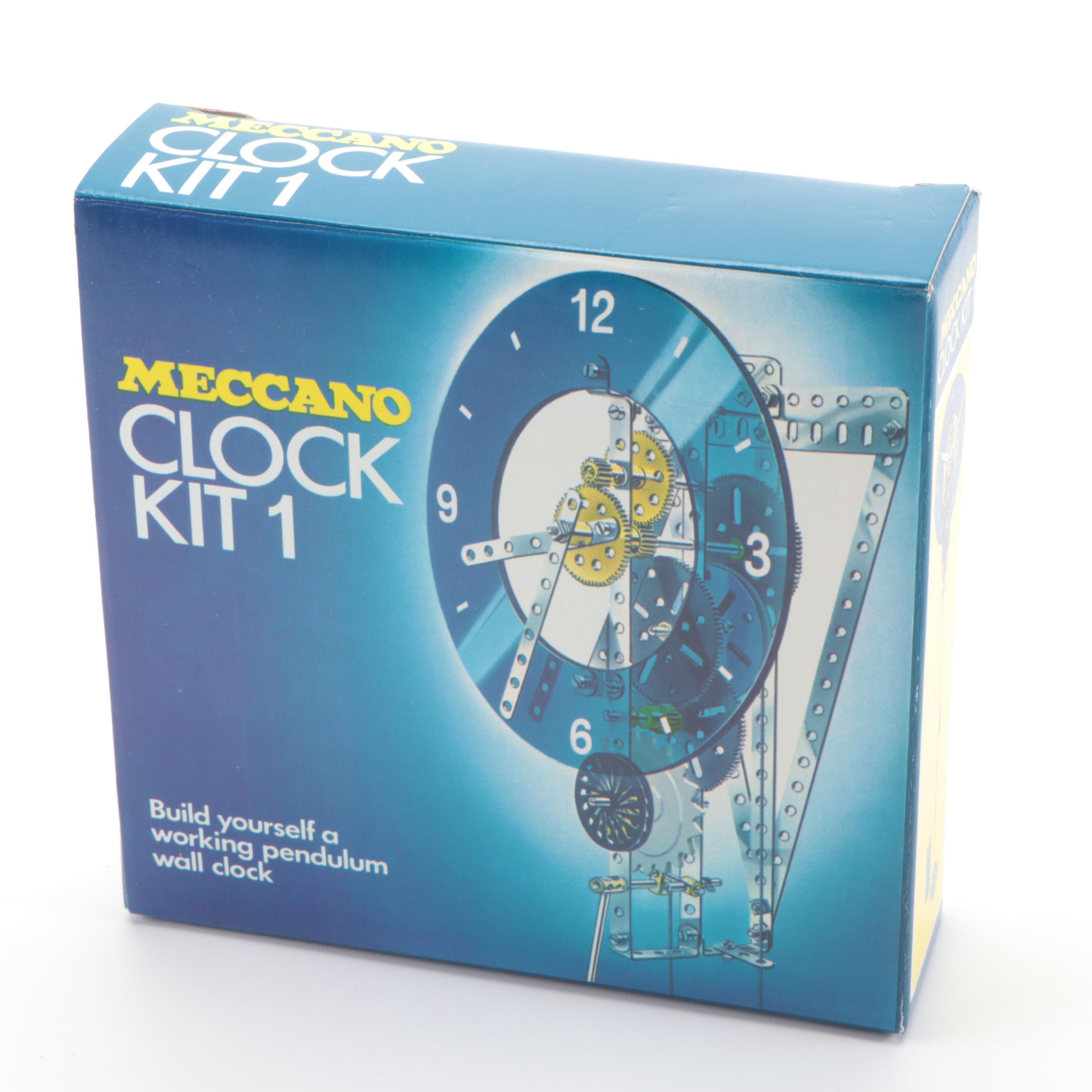 Assortment of Meccano STEM Model Kits with Parts and Accessories