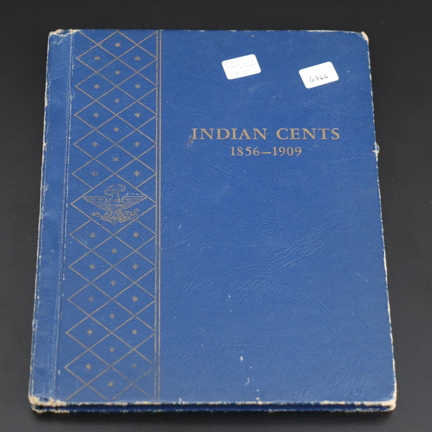 Whitman Binder of Flying Eagle and Indian Head Cents, 1857–1909