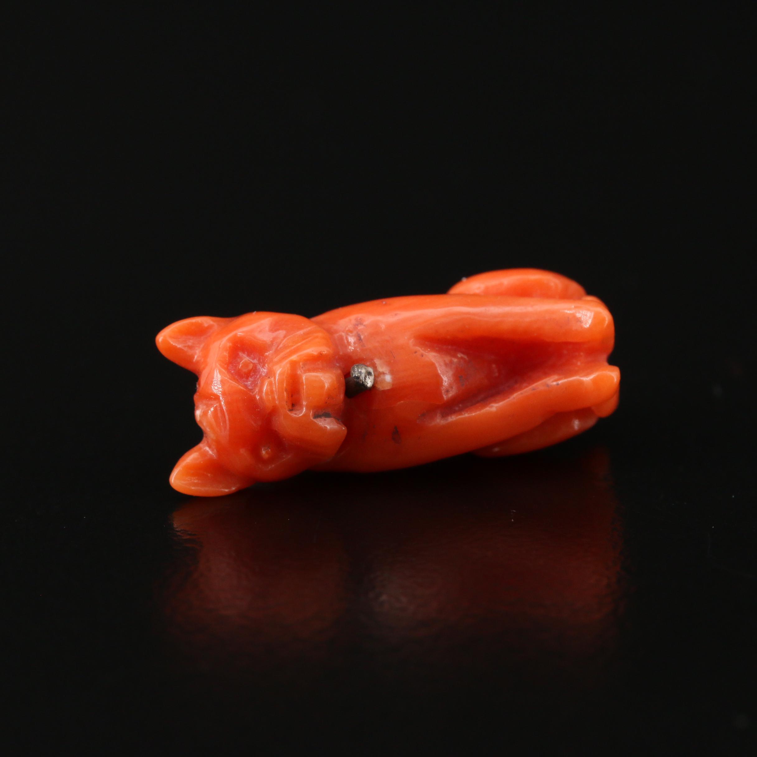 Loose Carved Dog Corals