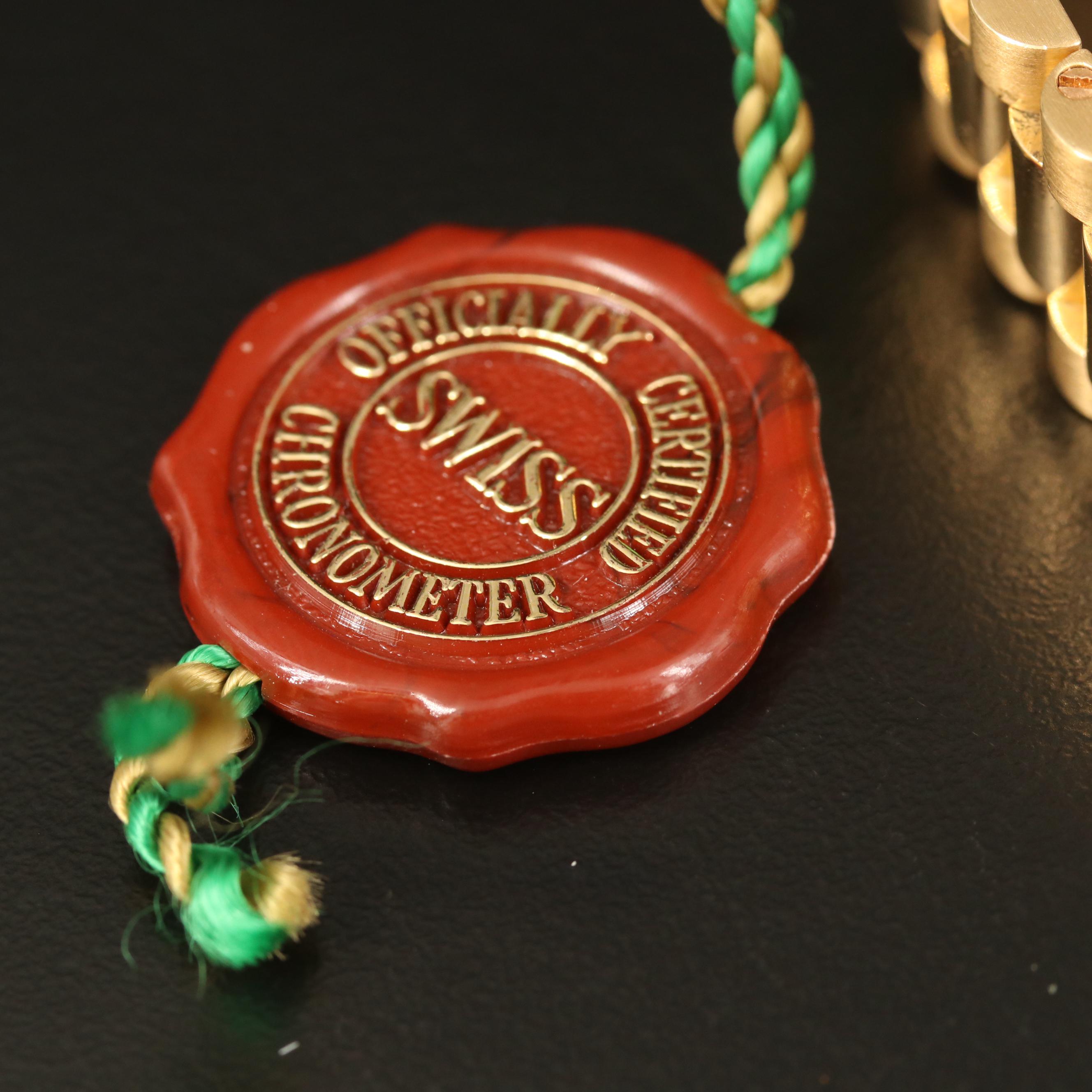 18K and 1.66 CTW Diamond Rolex "Day/Date President" Automatic Watch