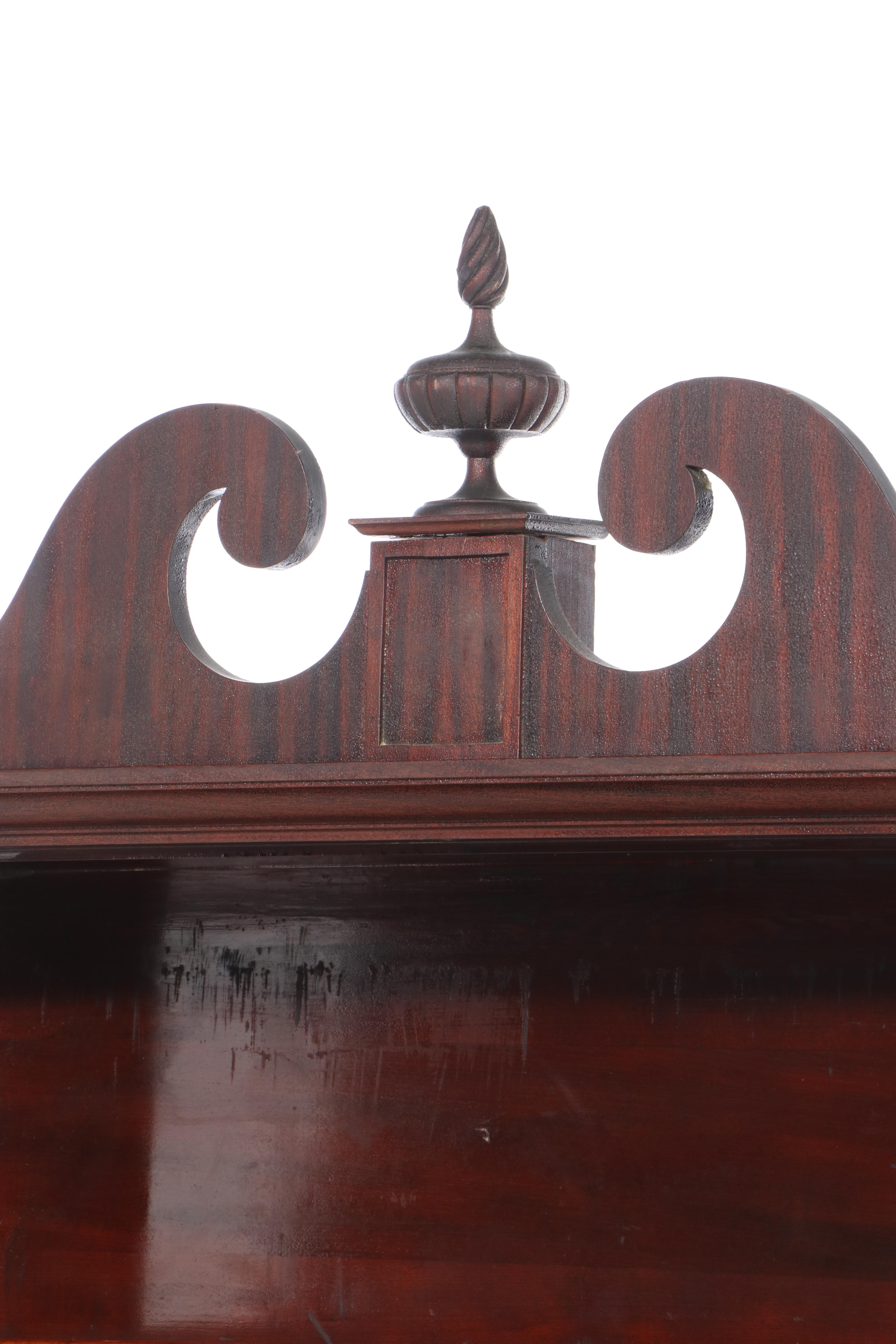 Empire Style Mahogany Secretary Desk, Early 20th Century
