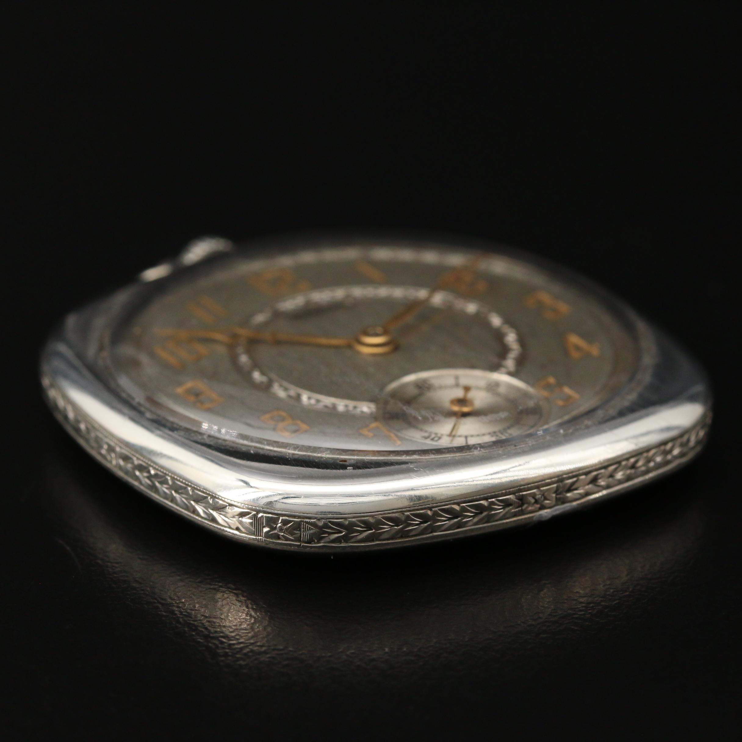 Vintage Bulova Gold Filled Pocket Watch