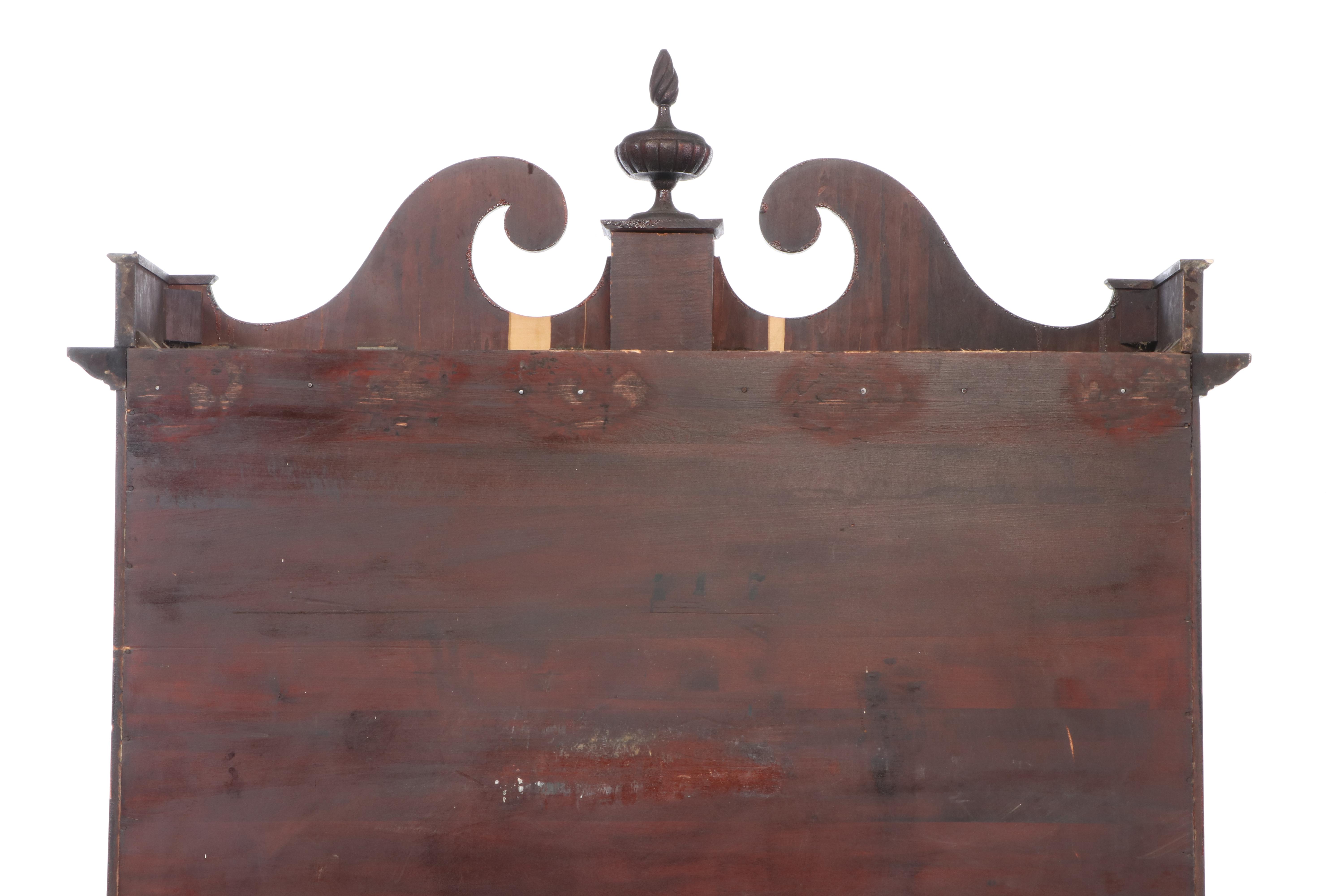 Empire Style Mahogany Secretary Desk, Early 20th Century