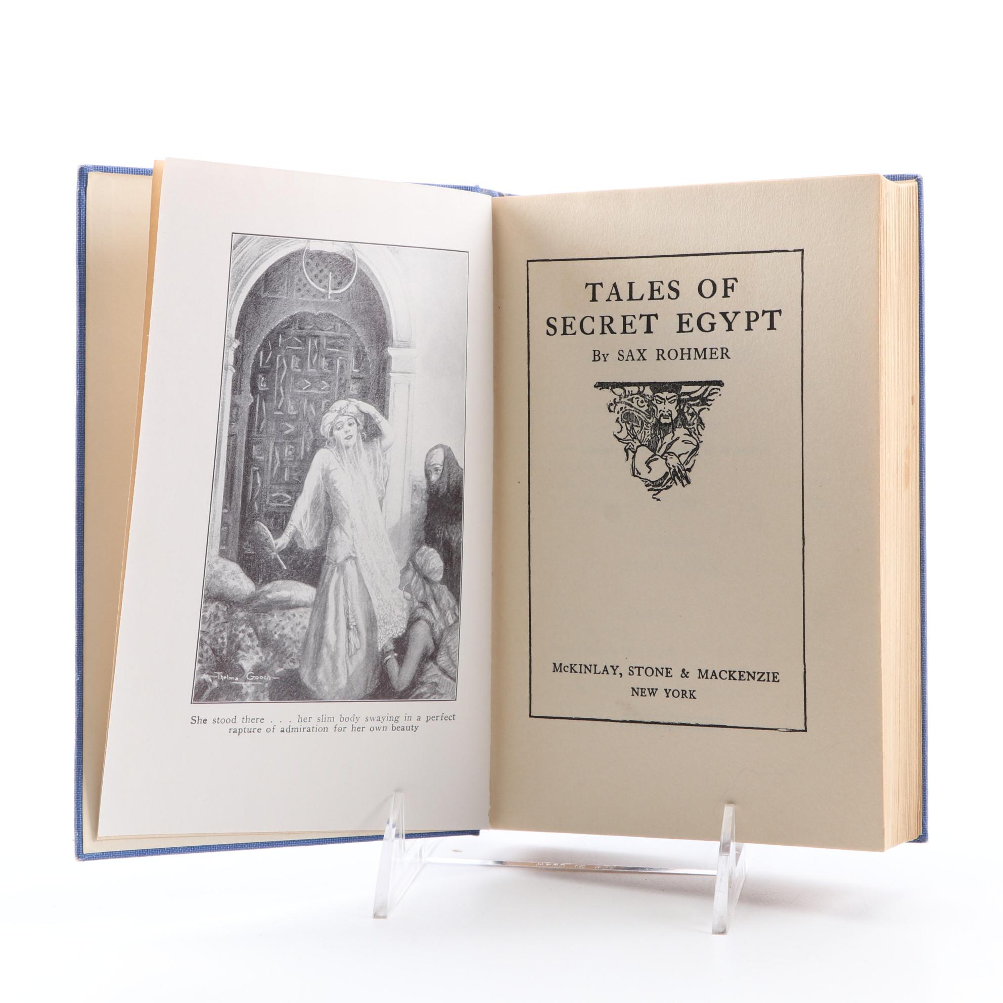 "Masterpieces of Oriental Mystery" Ten-Volume Set by Sax Rohmer