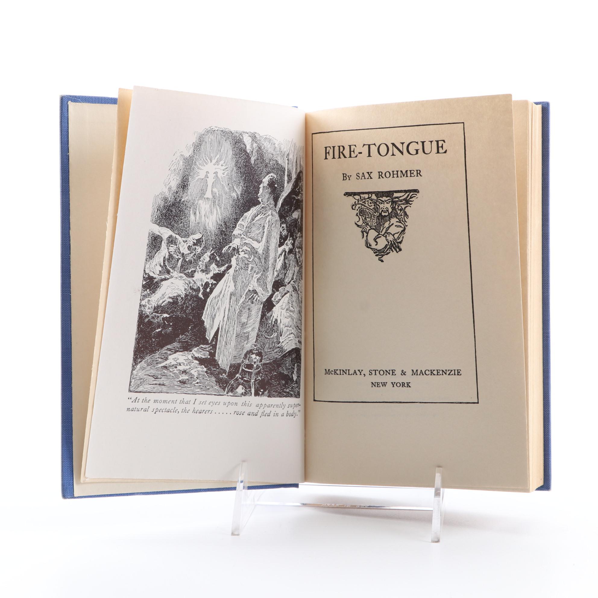 "Masterpieces of Oriental Mystery" Ten-Volume Set by Sax Rohmer