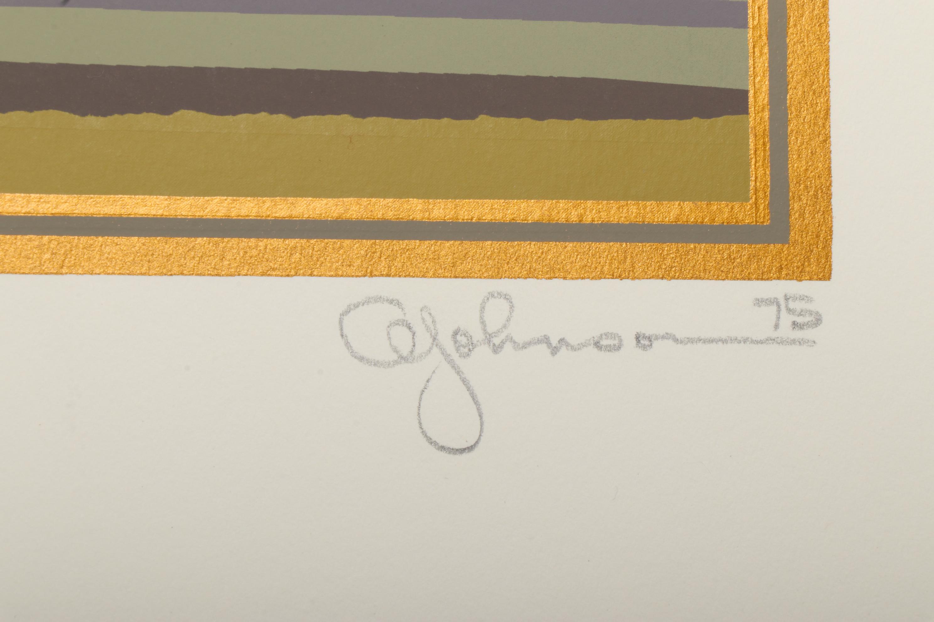 Oren S. Johnson Folio "Big Sky: Serigraphs and Verse," 1975