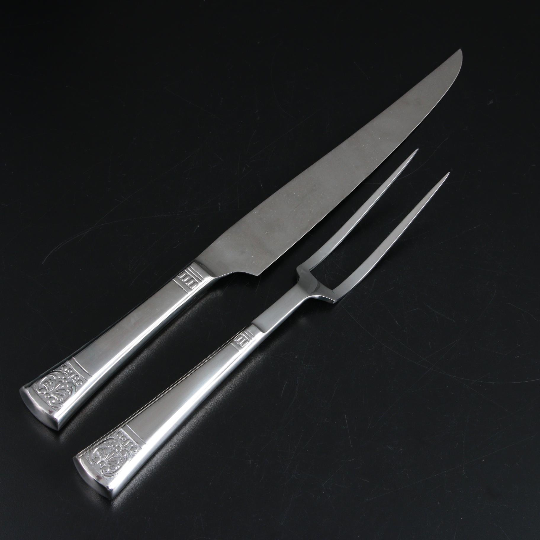 Edward Don & Co. Stainless Steel Carving Set