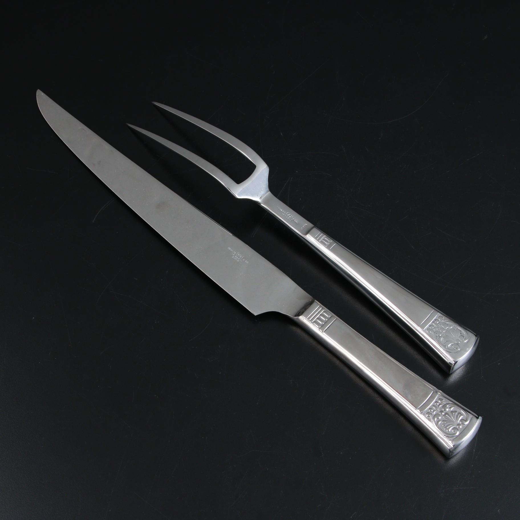 Edward Don & Co. Stainless Steel Carving Set