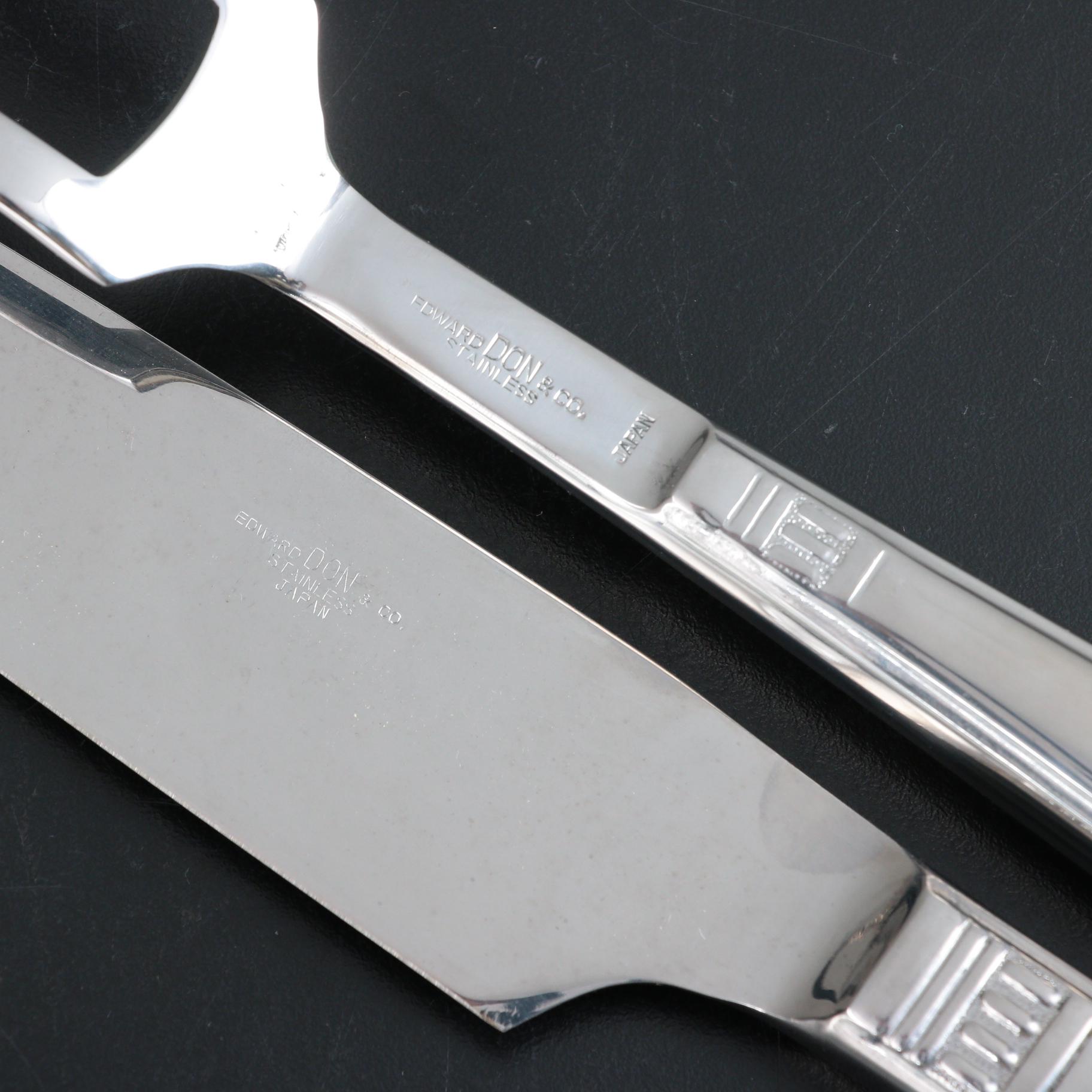 Edward Don & Co. Stainless Steel Carving Set