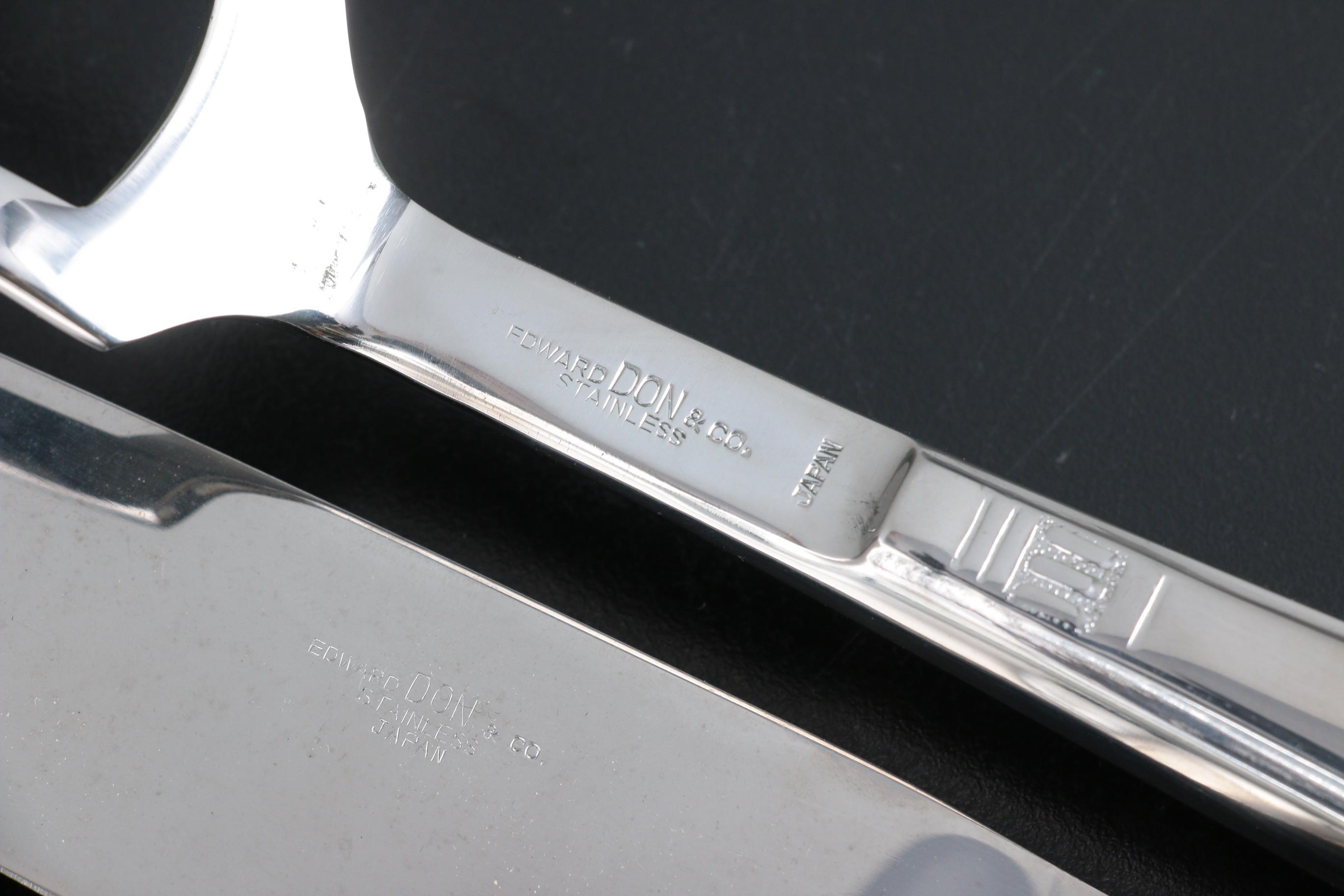 Edward Don & Co. Stainless Steel Carving Set