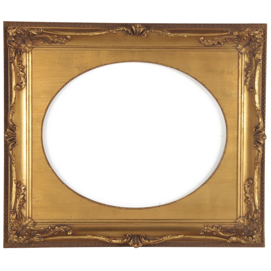 Victorian Style Giltwood Frame, Mid-20th Century