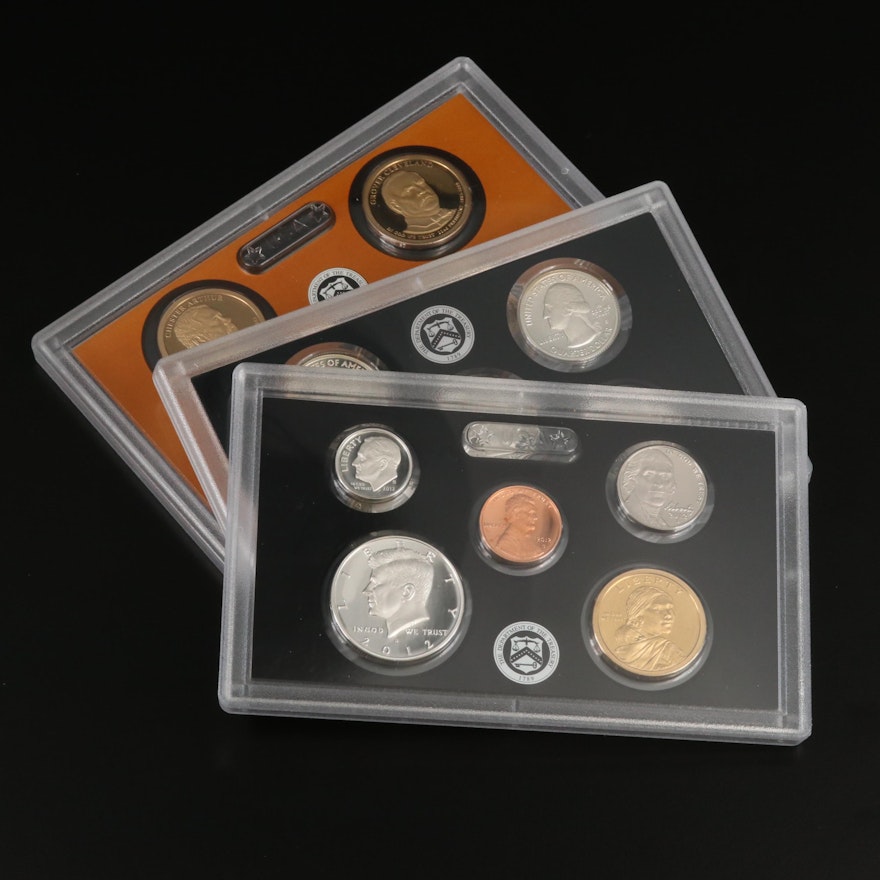 Key Date 2012 U.S. Mint Silver Proof Set