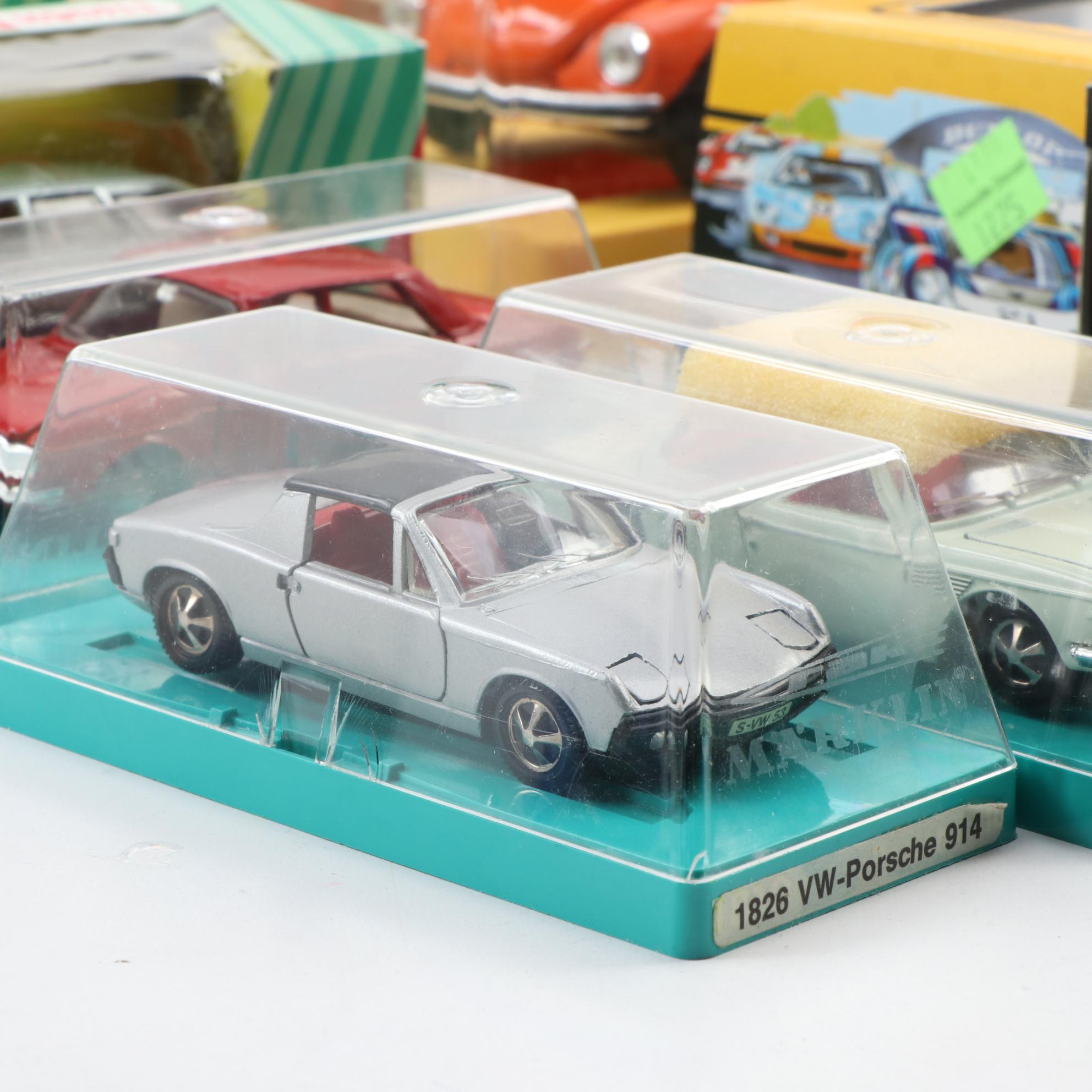 Marklin, Gama, Schuco and Other Die Cast Vehicles