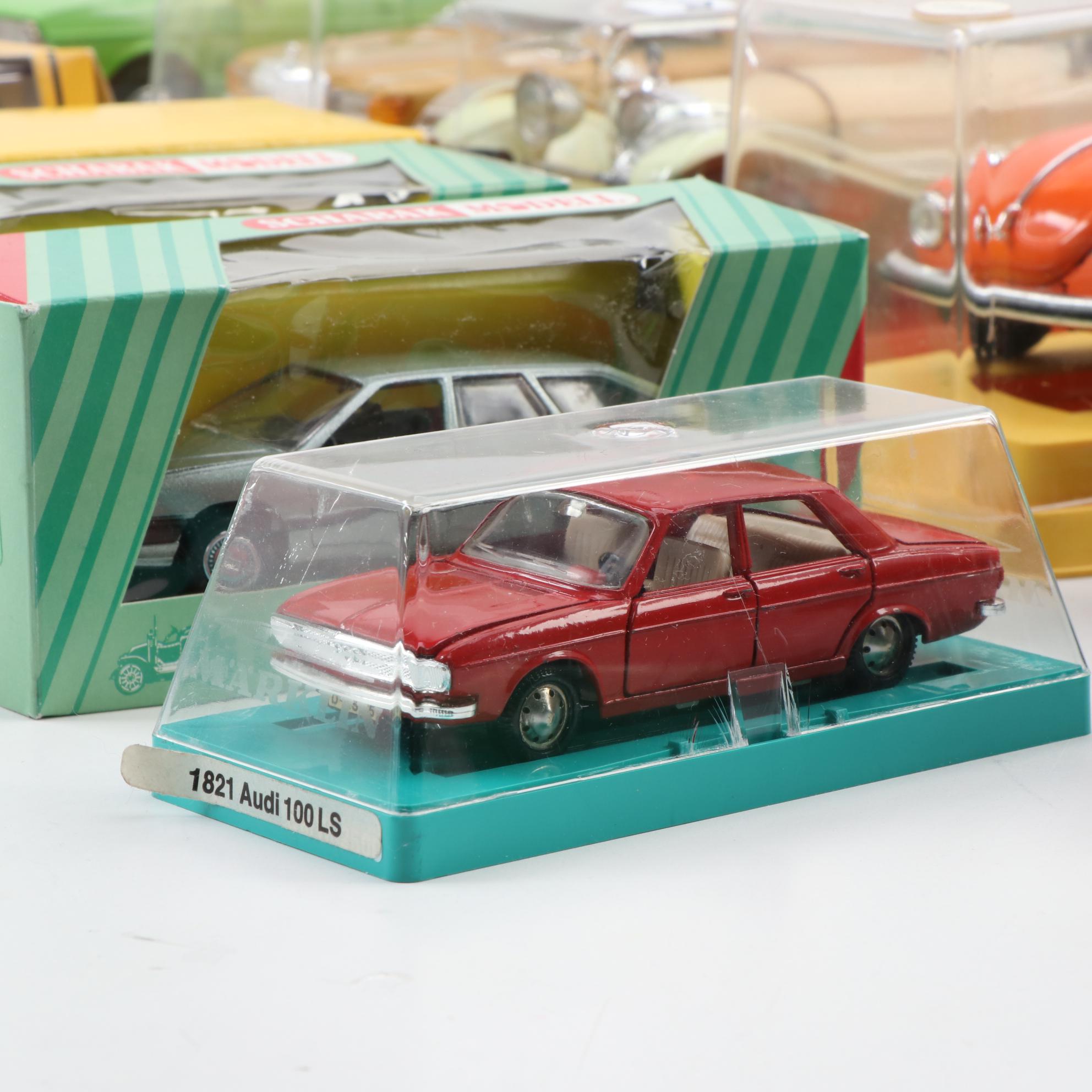 Marklin, Gama, Schuco and Other Die Cast Vehicles