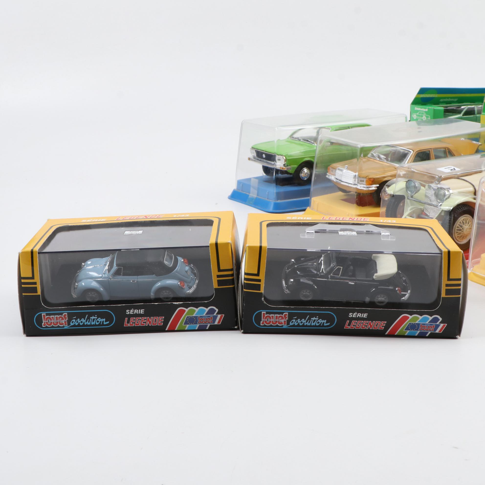 Marklin, Gama, Schuco and Other Die Cast Vehicles