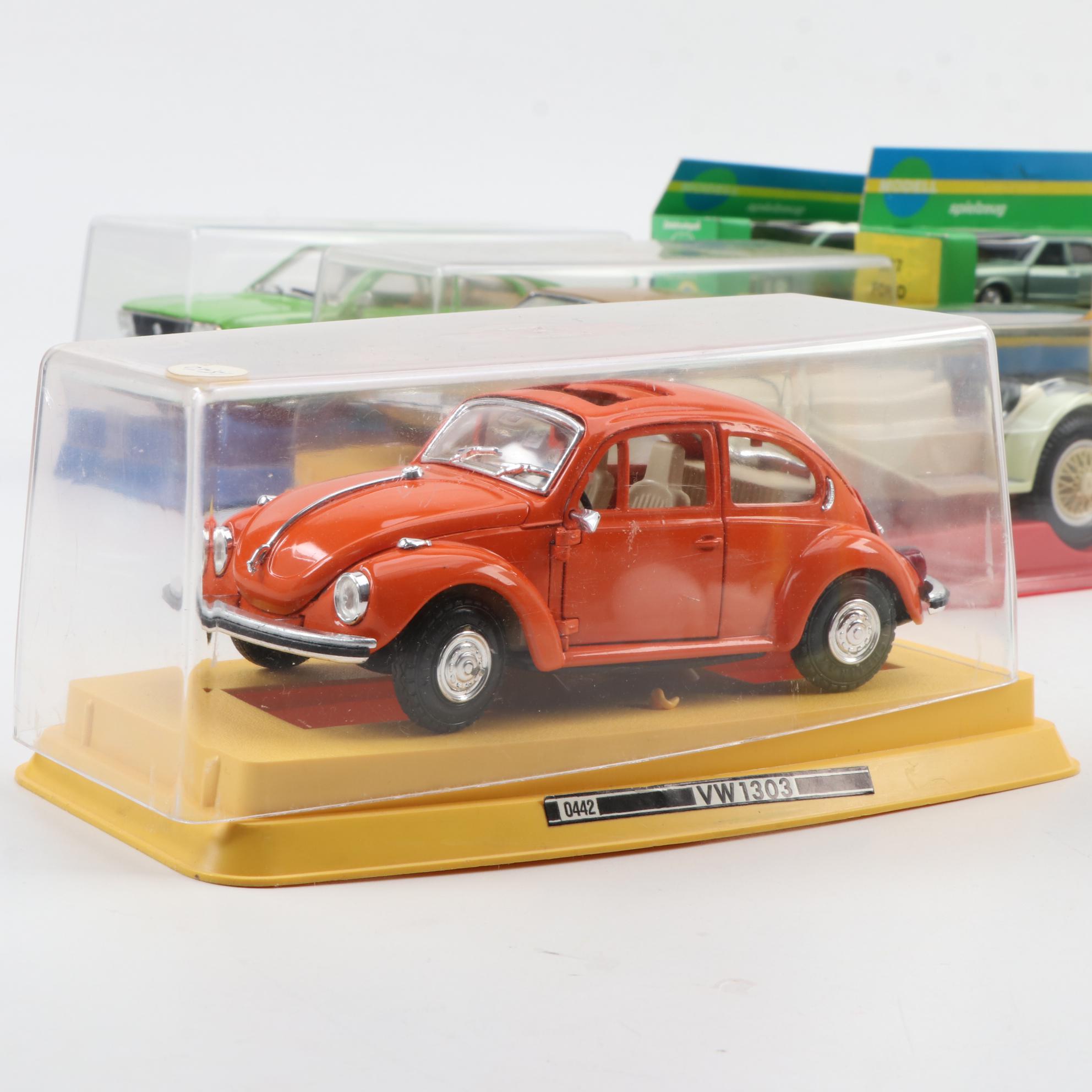 Marklin, Gama, Schuco and Other Die Cast Vehicles