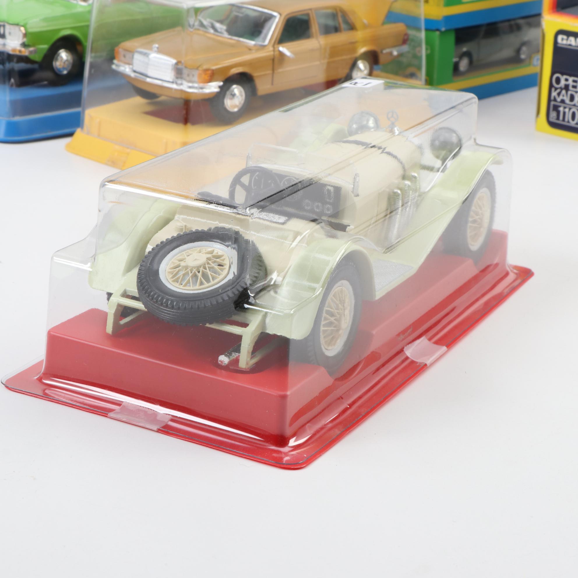 Marklin, Gama, Schuco and Other Die Cast Vehicles