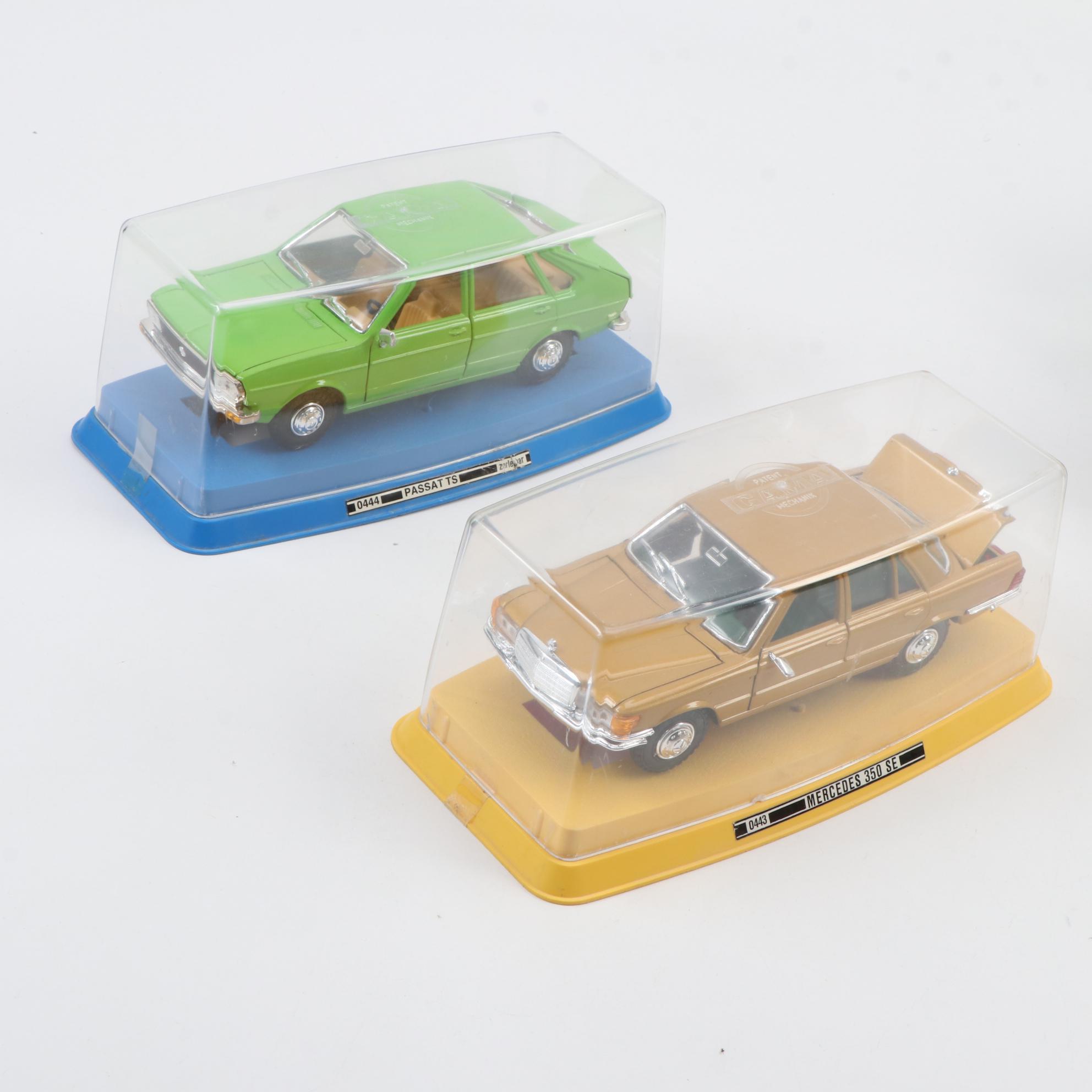 Marklin, Gama, Schuco and Other Die Cast Vehicles
