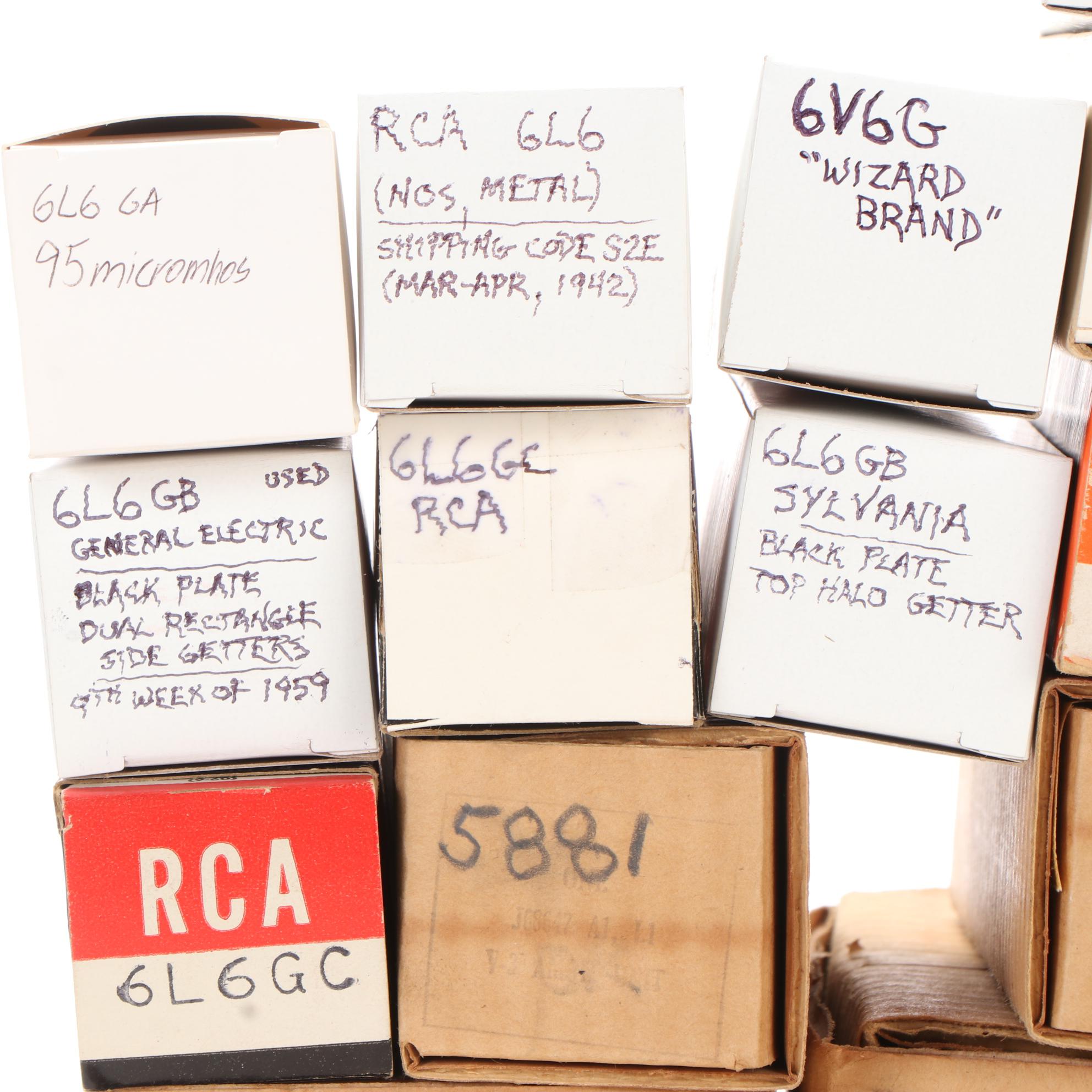 Ken-Rad, RCA, GE, Sylvania Electron Vacuum Tubes and Tanita Digital Mini Scale