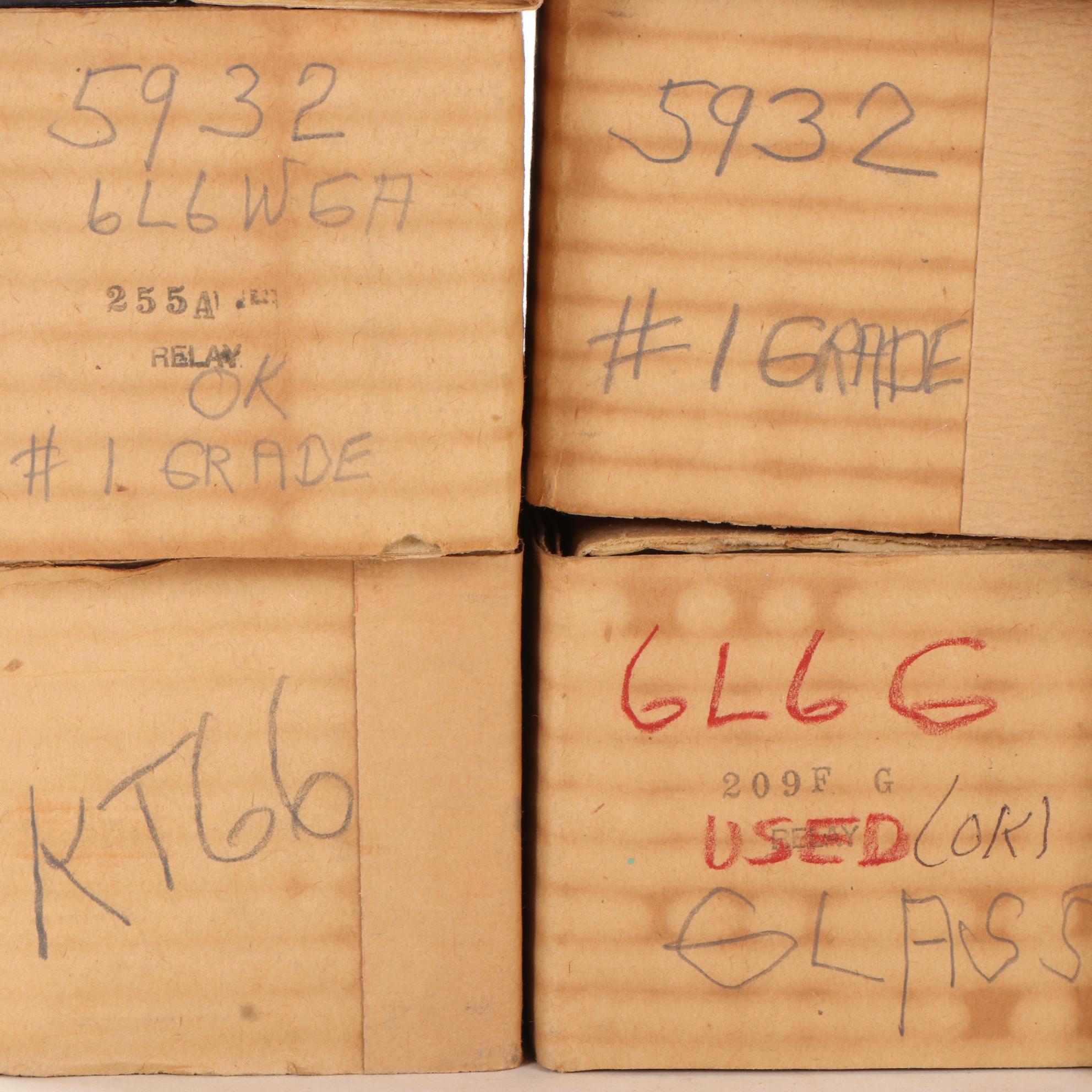 Ken-Rad, RCA, GE, Sylvania Electron Vacuum Tubes and Tanita Digital Mini Scale