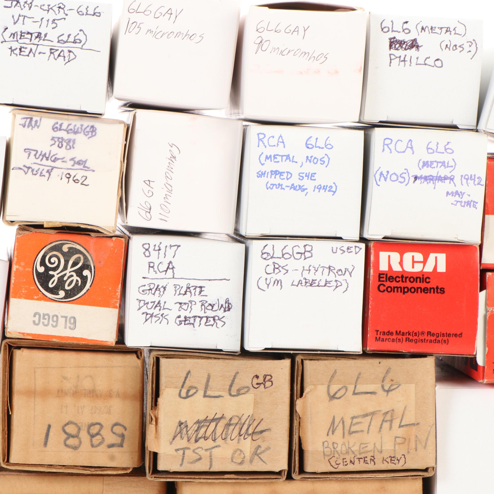 Ken-Rad, RCA, GE, Sylvania Electron Vacuum Tubes and Tanita Digital Mini Scale