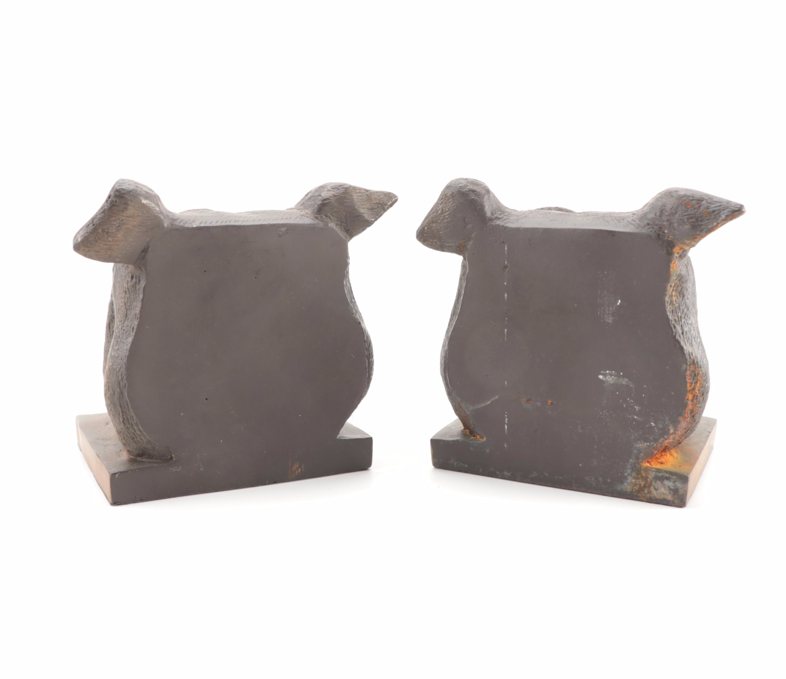 Mack Truck Bulldog Metal Ashtrays and Cigar Smoking Bulldog Cast Iron Bookends