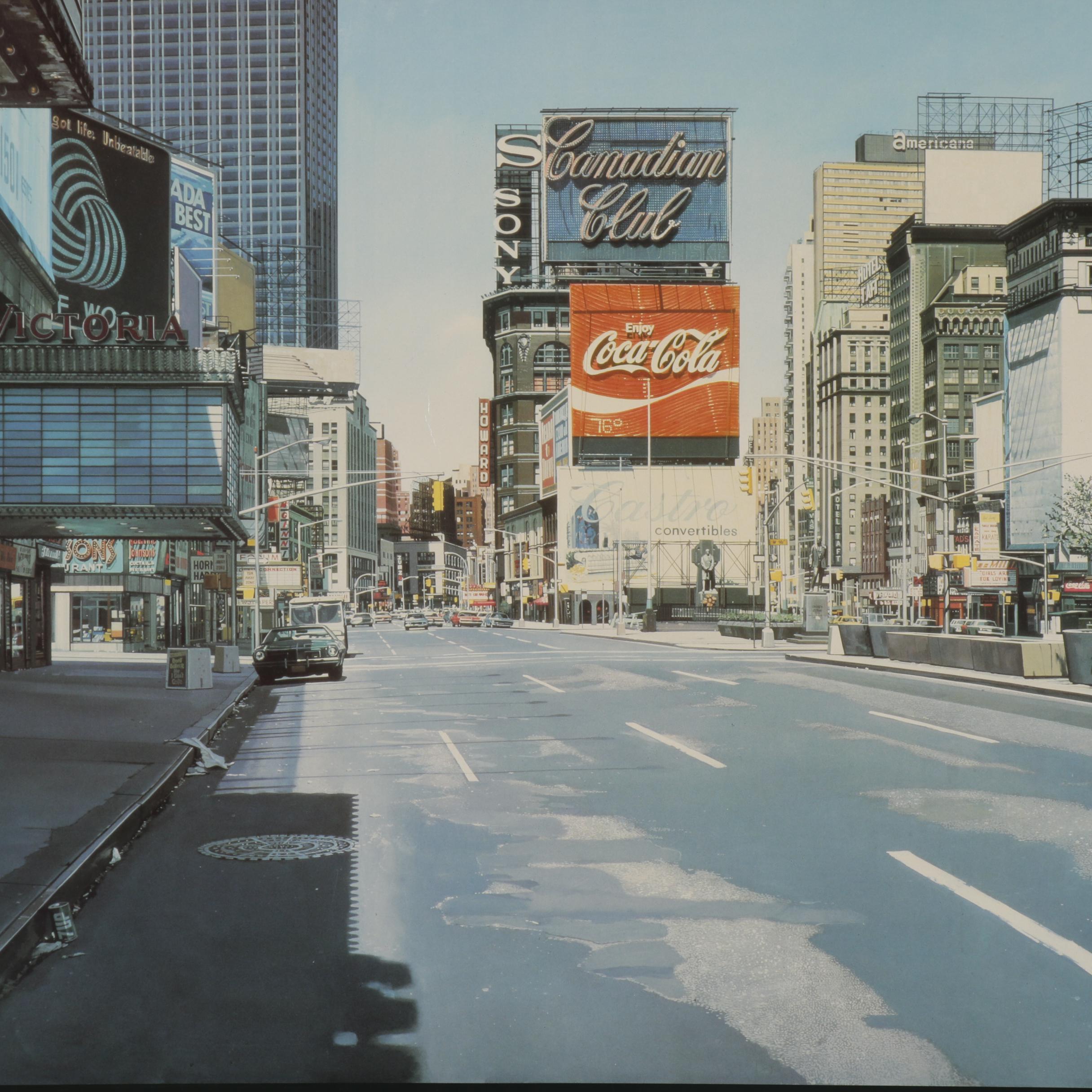 "An American Renaissance" Exhibition Poster after Richard Estes