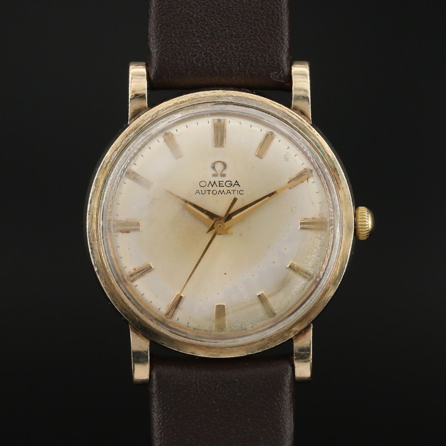1969 Omega 10K Gold Filled Automatic Wristwatch